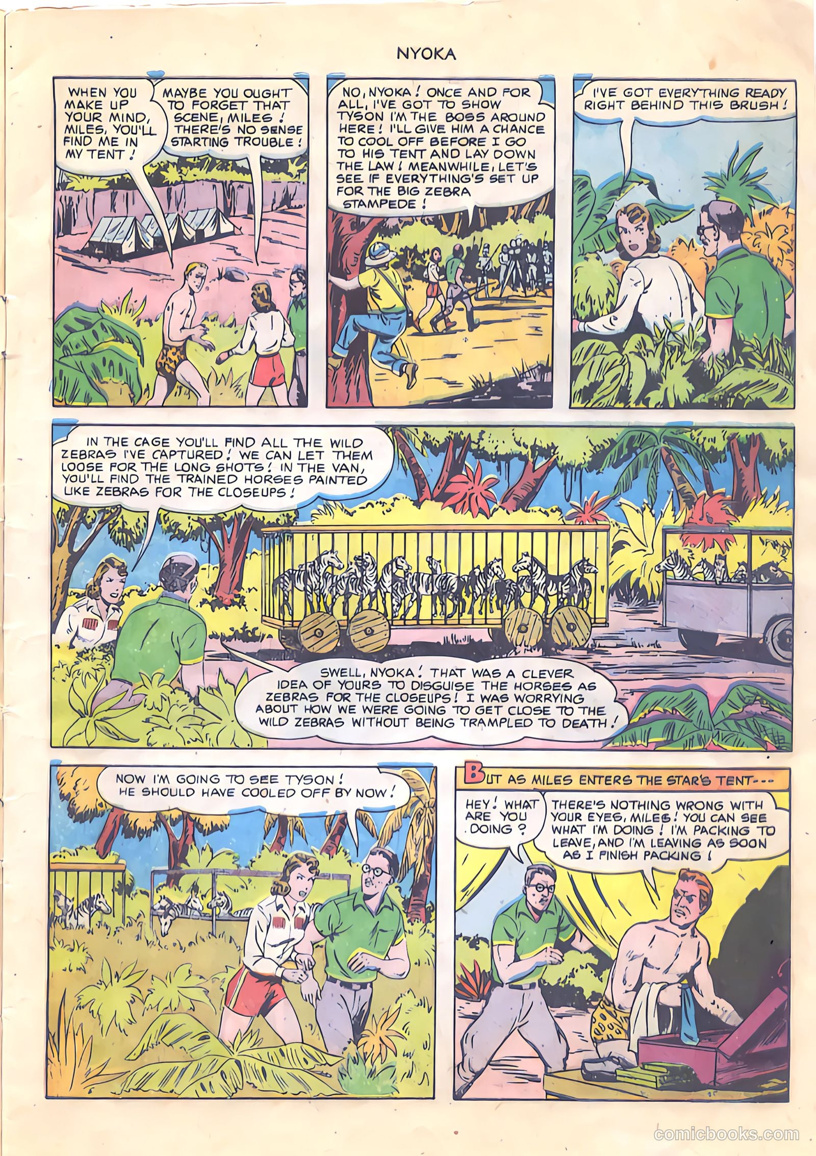 Nyoka the Jungle Girl #48 — page 5 of 36