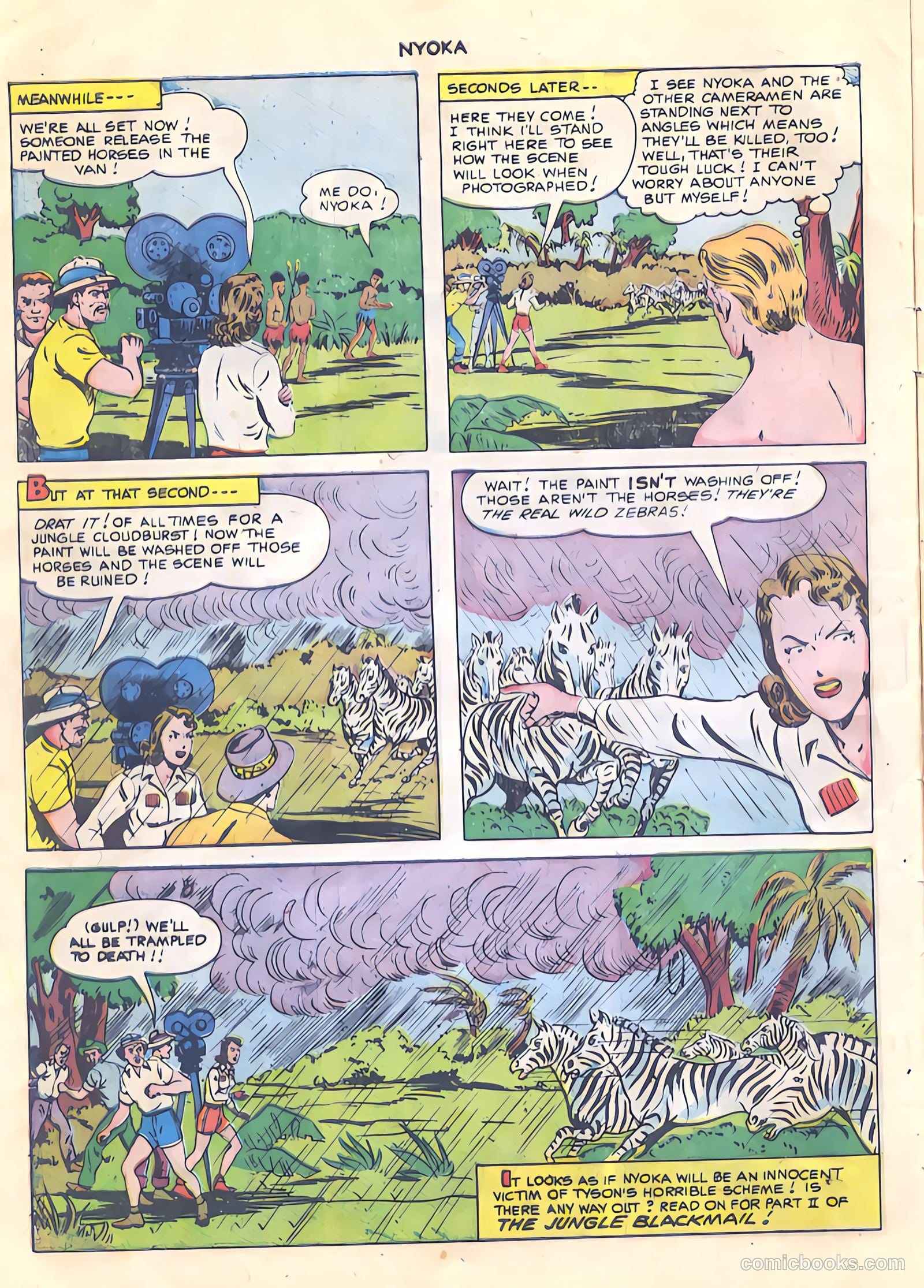 Nyoka the Jungle Girl #48 — page 8 of 36