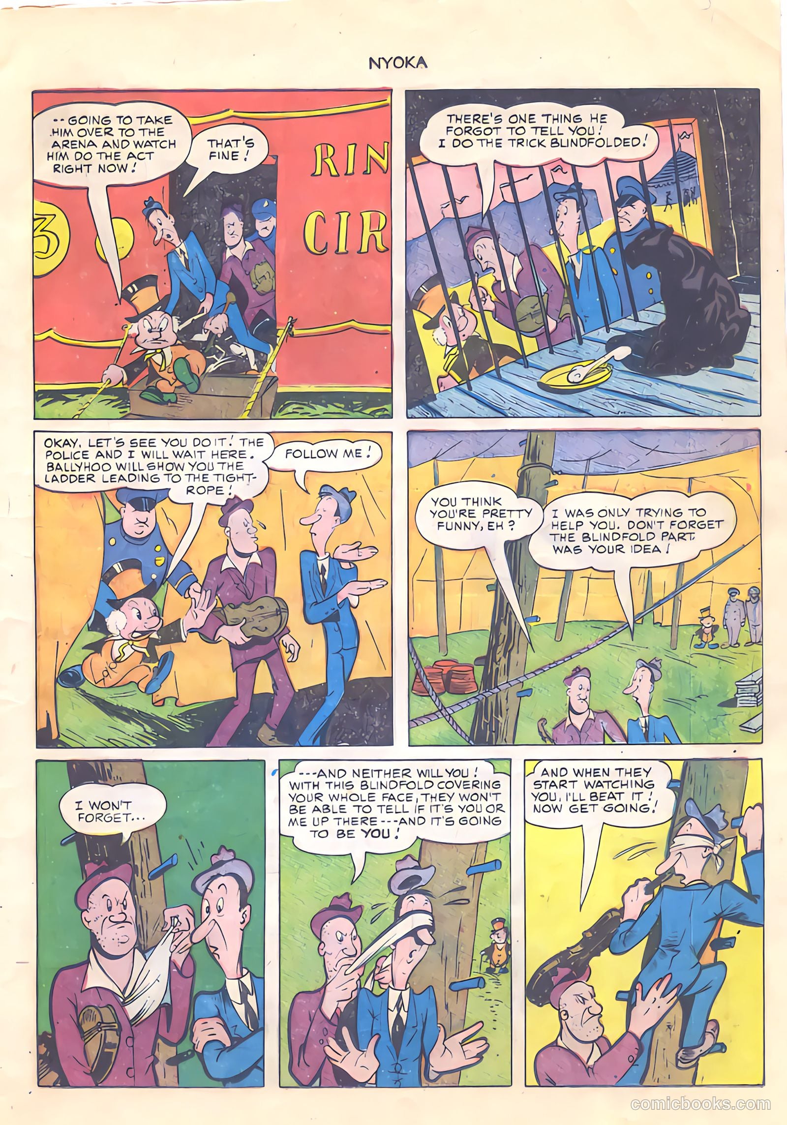 Nyoka the Jungle Girl #48 — page 11 of 36