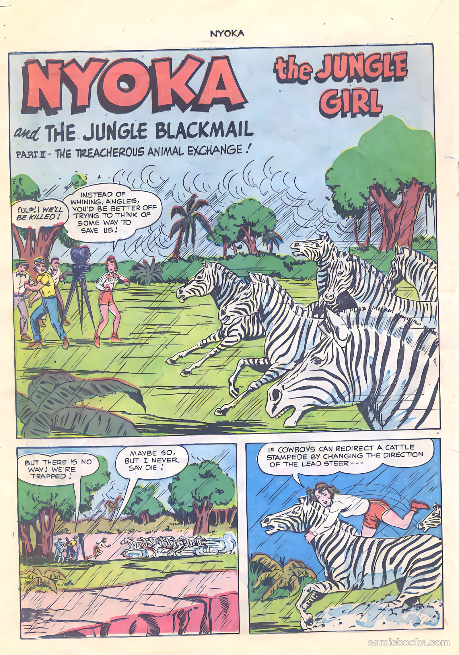 Nyoka the Jungle Girl #48 — page 18 of 36