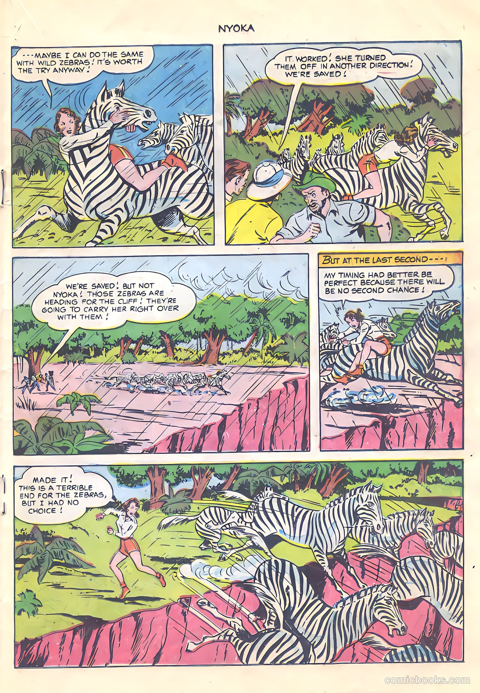Nyoka the Jungle Girl #48 — page 19 of 36