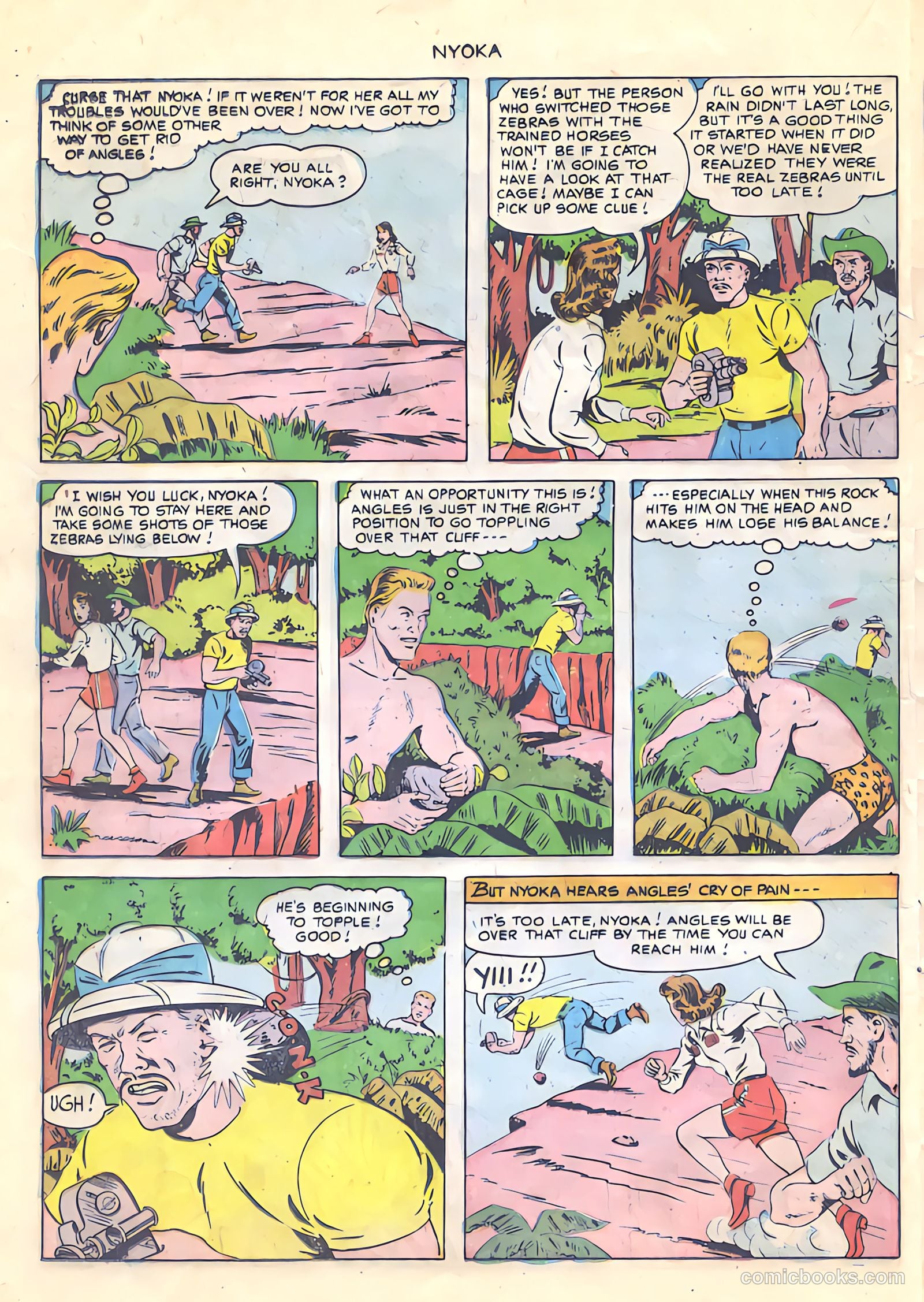 Nyoka the Jungle Girl #48 — page 20 of 36