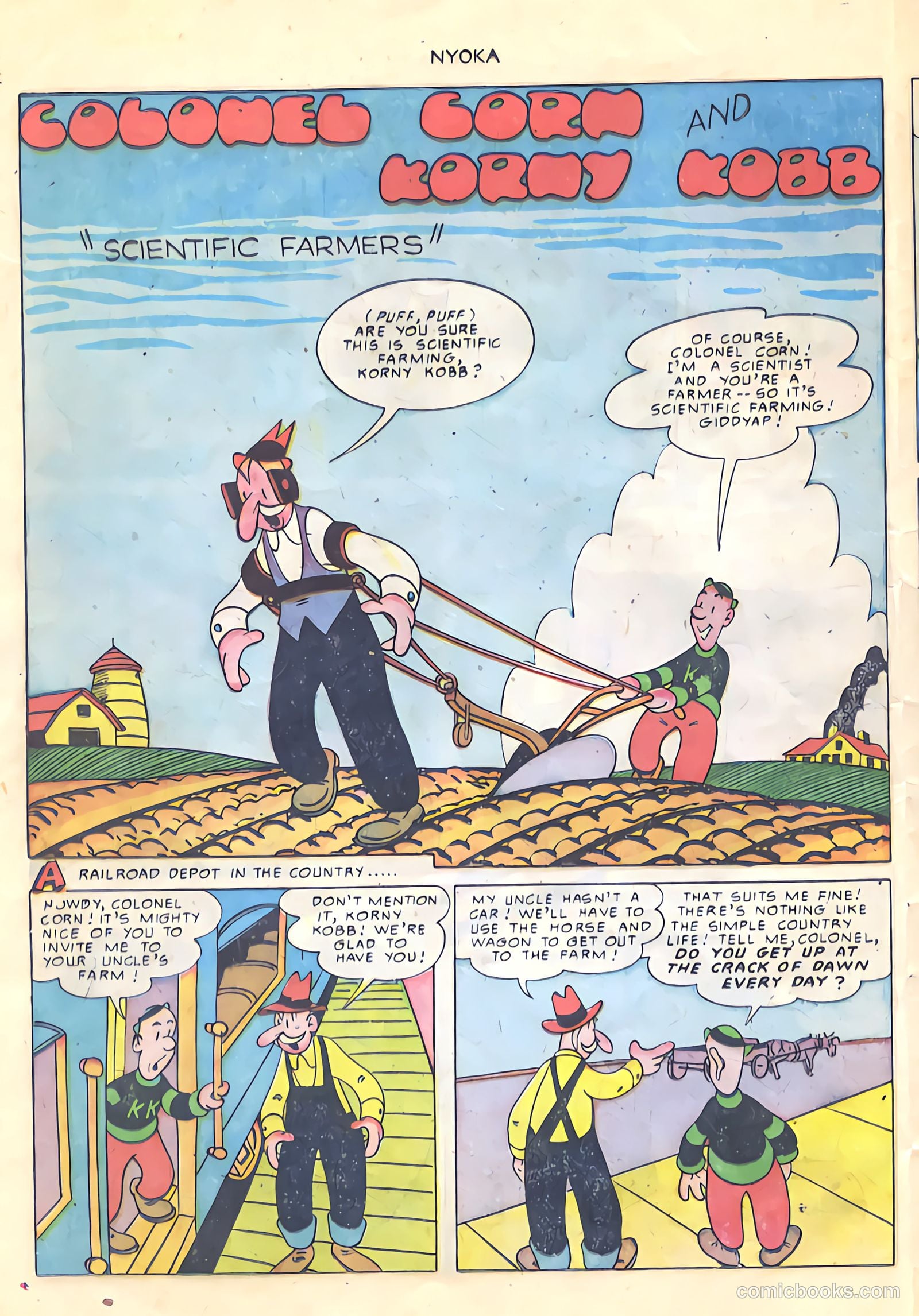 Nyoka the Jungle Girl #48 — page 24 of 36