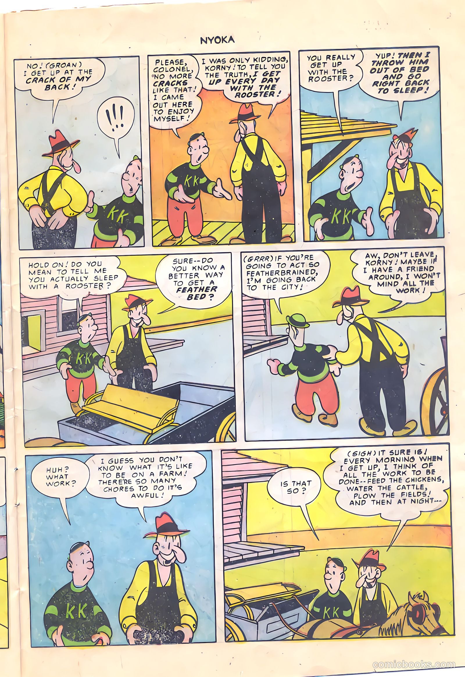 Nyoka the Jungle Girl #48 — page 25 of 36