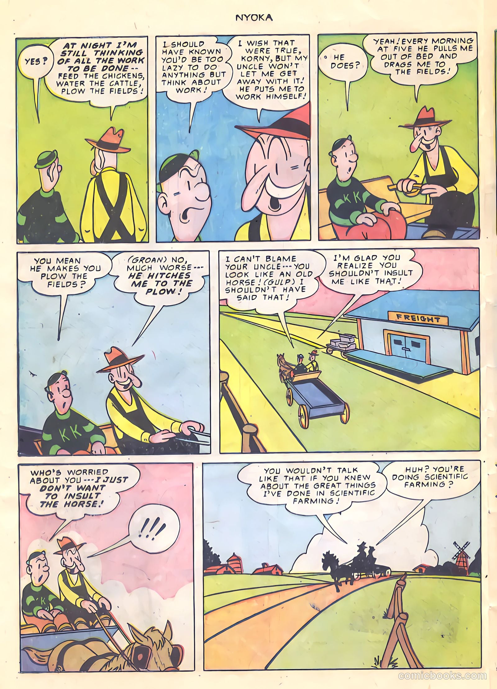 Nyoka the Jungle Girl #48 — page 26 of 36