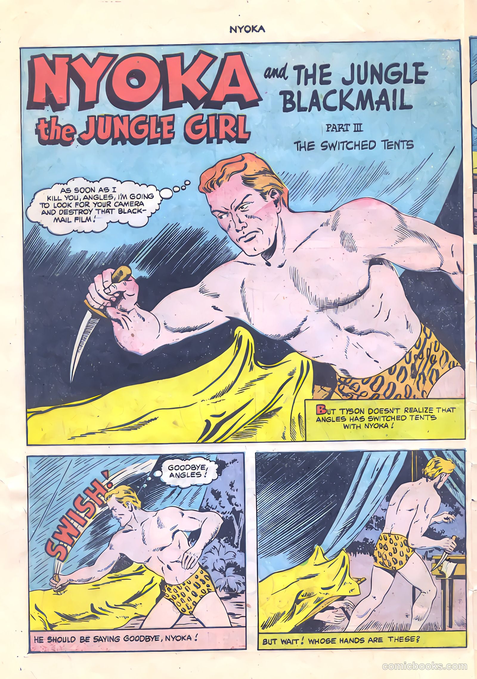 Nyoka the Jungle Girl #48 — page 28 of 36