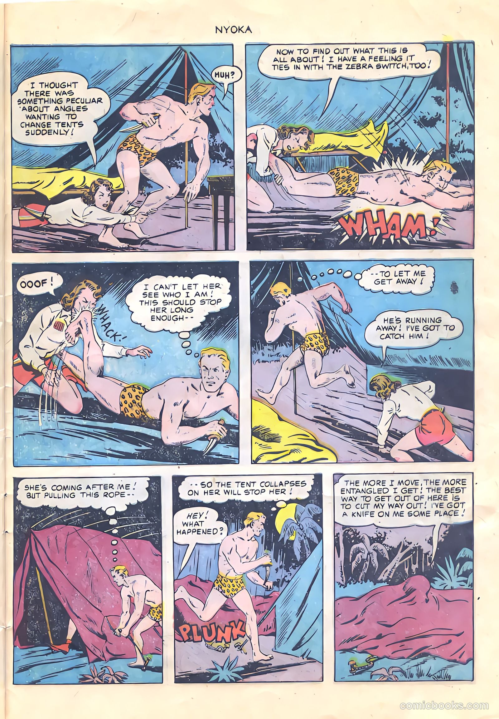 Nyoka the Jungle Girl #48 — page 29 of 36