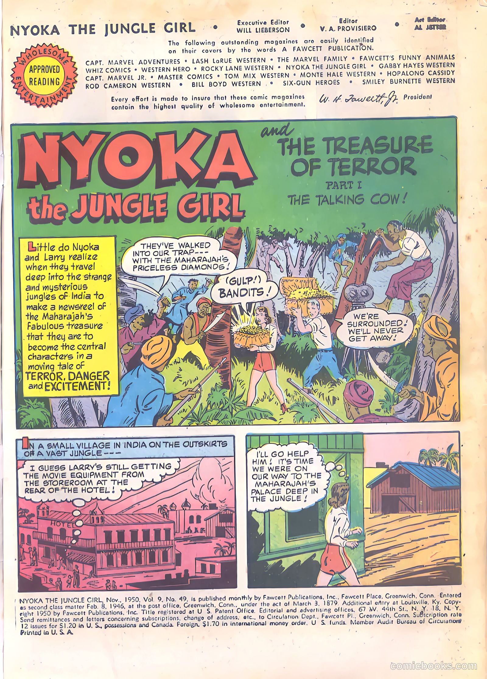 Nyoka the Jungle Girl #49 — page 3 of 52