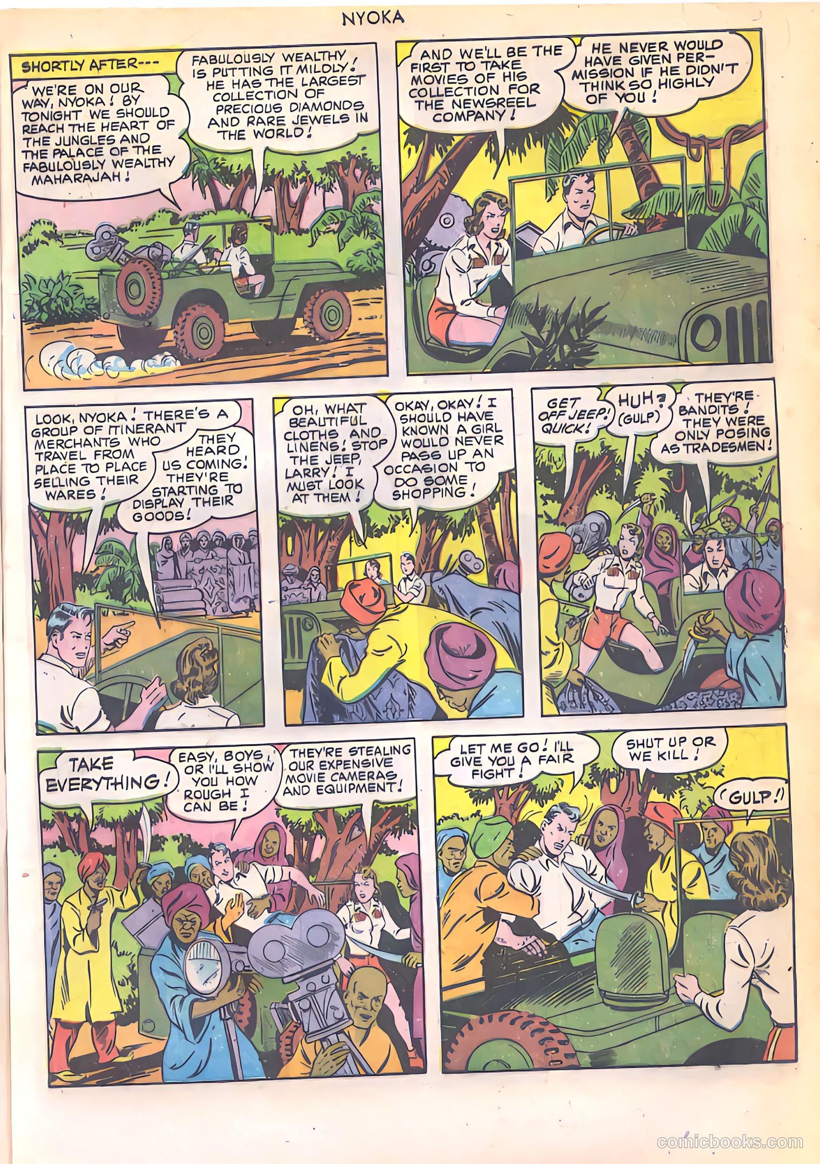 Nyoka the Jungle Girl #49 — page 5 of 52