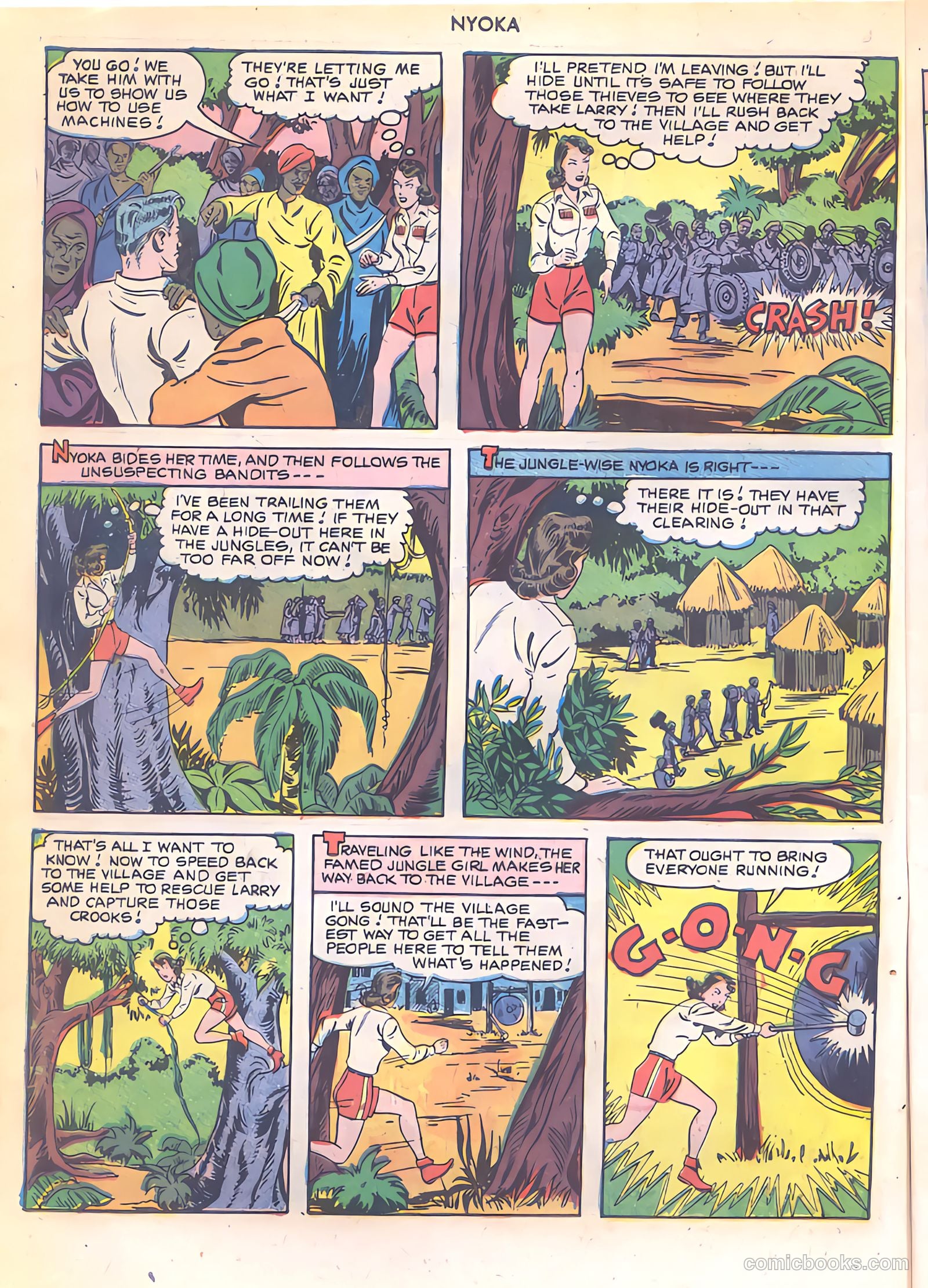 Nyoka the Jungle Girl #49 — page 6 of 52