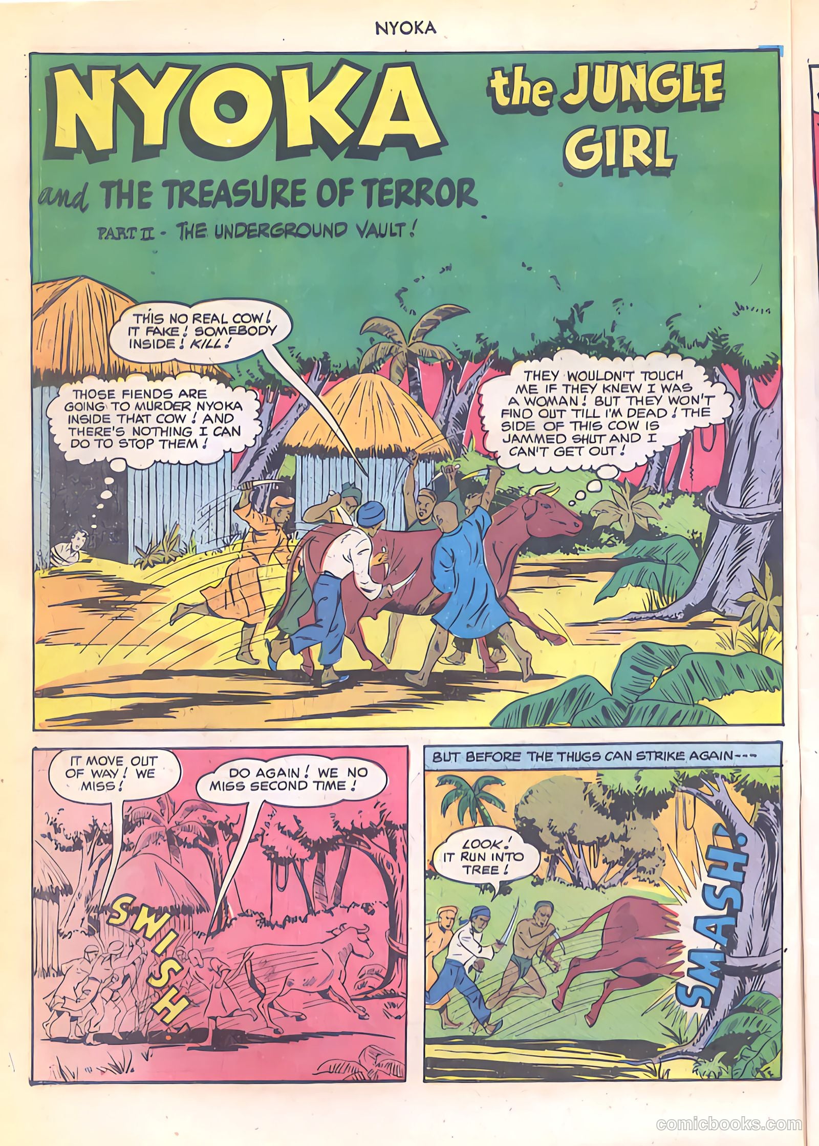 Nyoka the Jungle Girl #49 — page 10 of 52