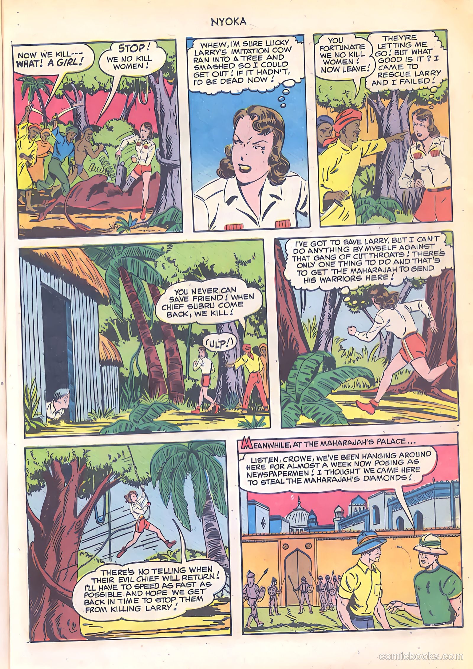 Nyoka the Jungle Girl #49 — page 11 of 52