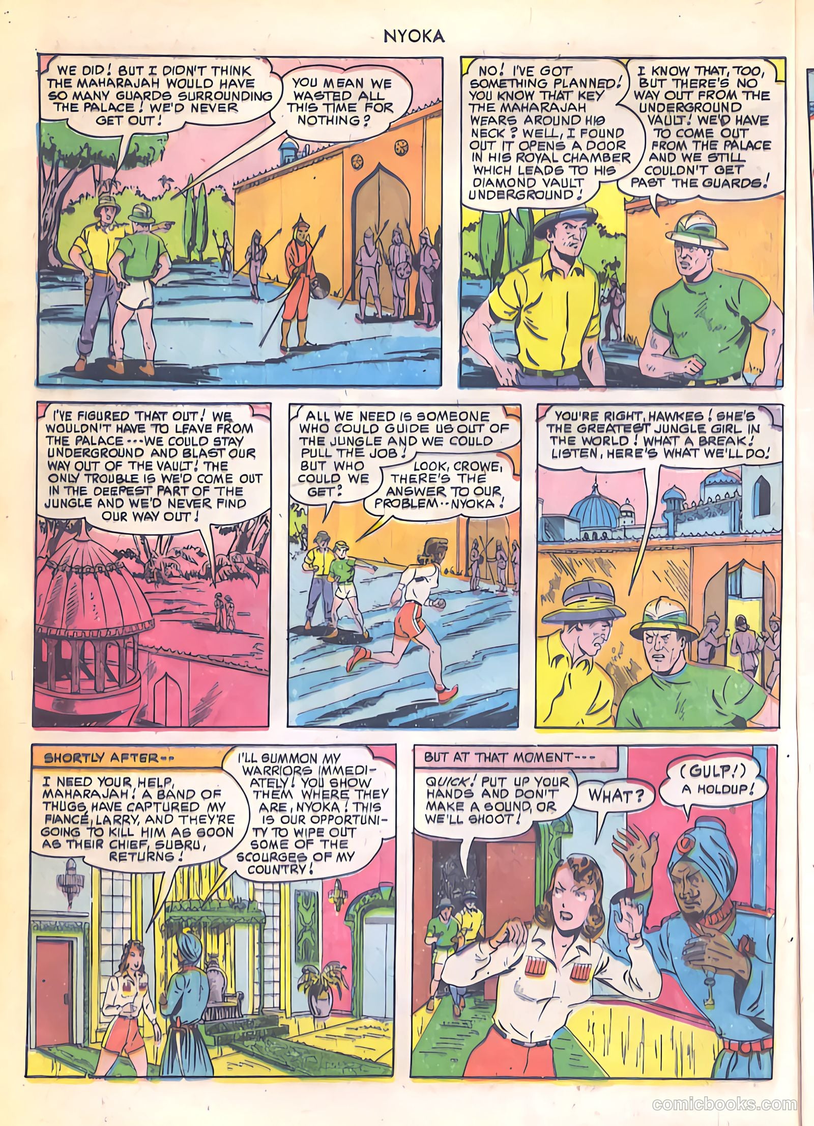 Nyoka the Jungle Girl #49 — page 12 of 52
