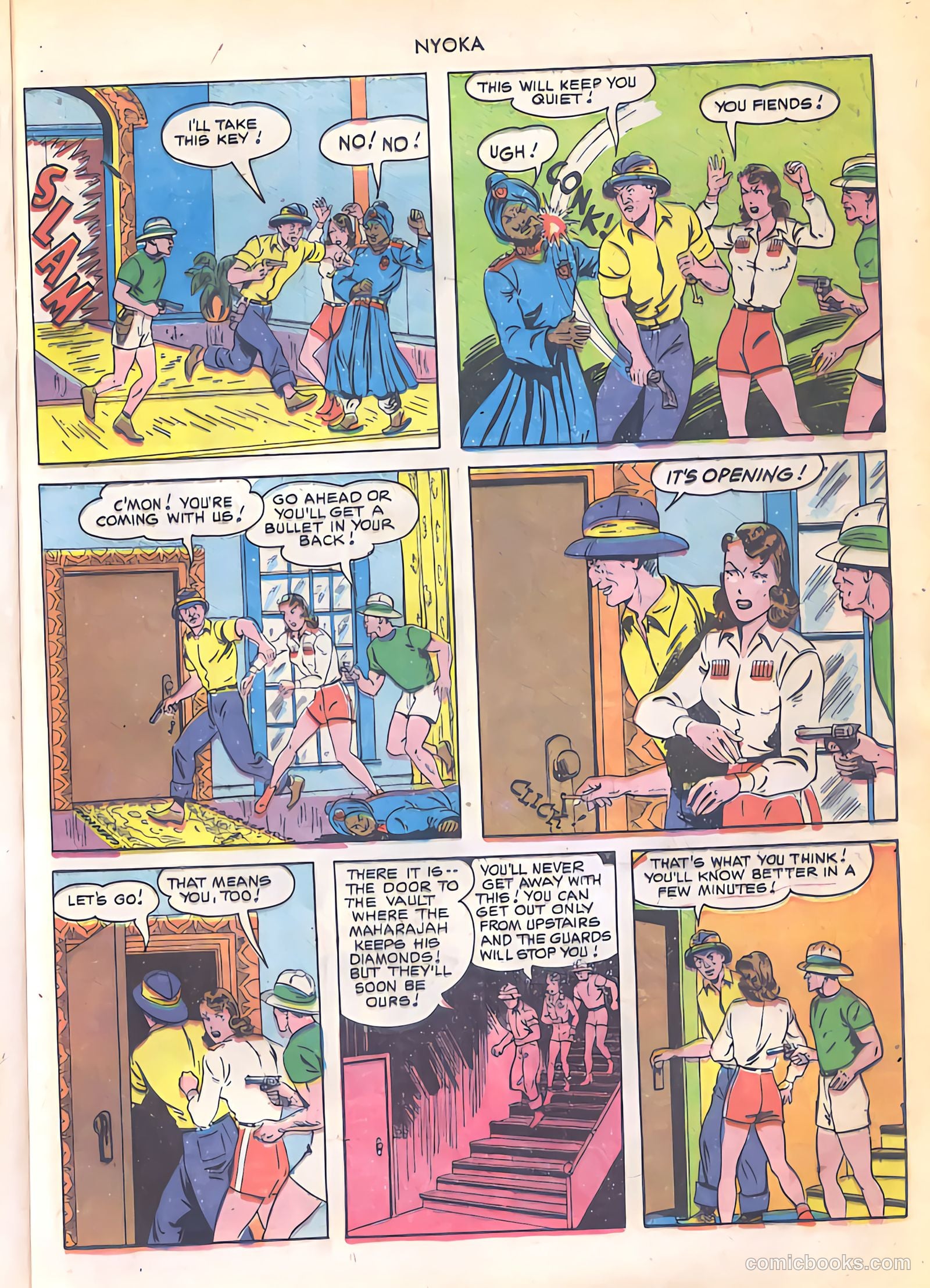 Nyoka the Jungle Girl #49 — page 13 of 52