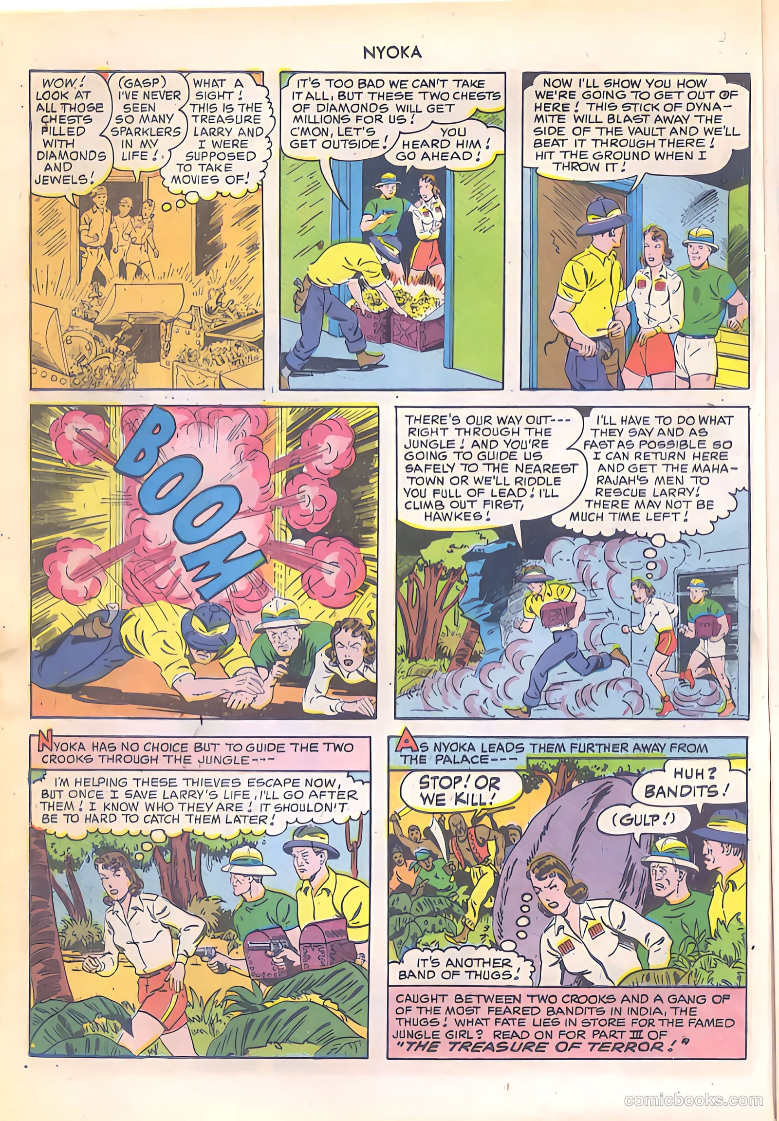 Nyoka the Jungle Girl #49 — page 14 of 52