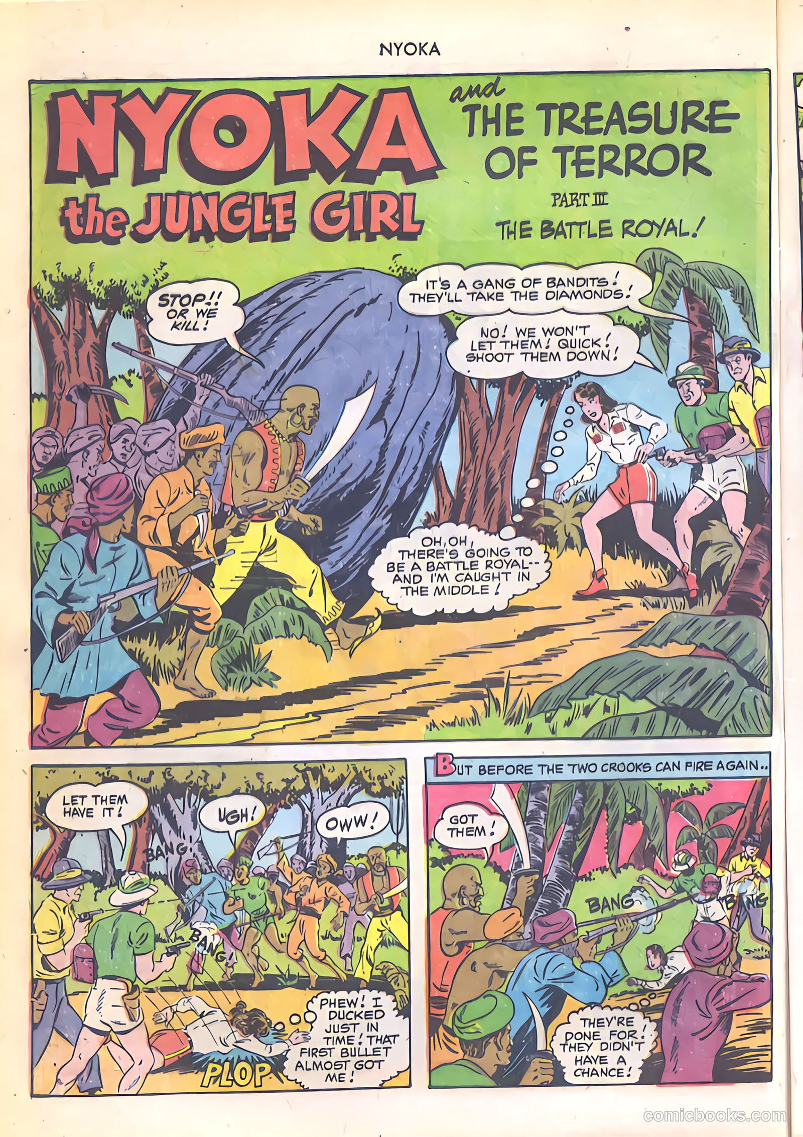 Nyoka the Jungle Girl #49 — page 16 of 52
