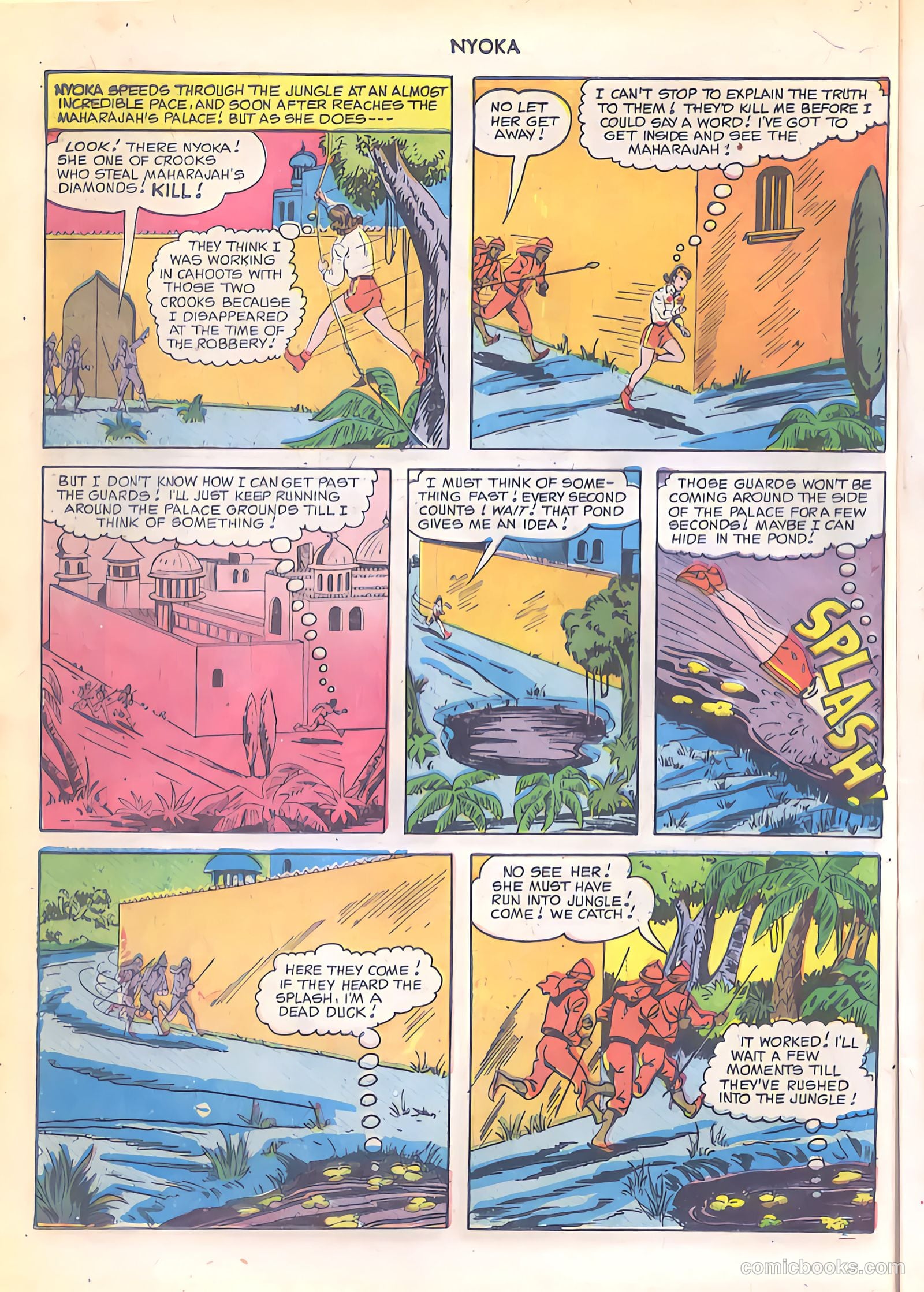 Nyoka the Jungle Girl #49 — page 18 of 52