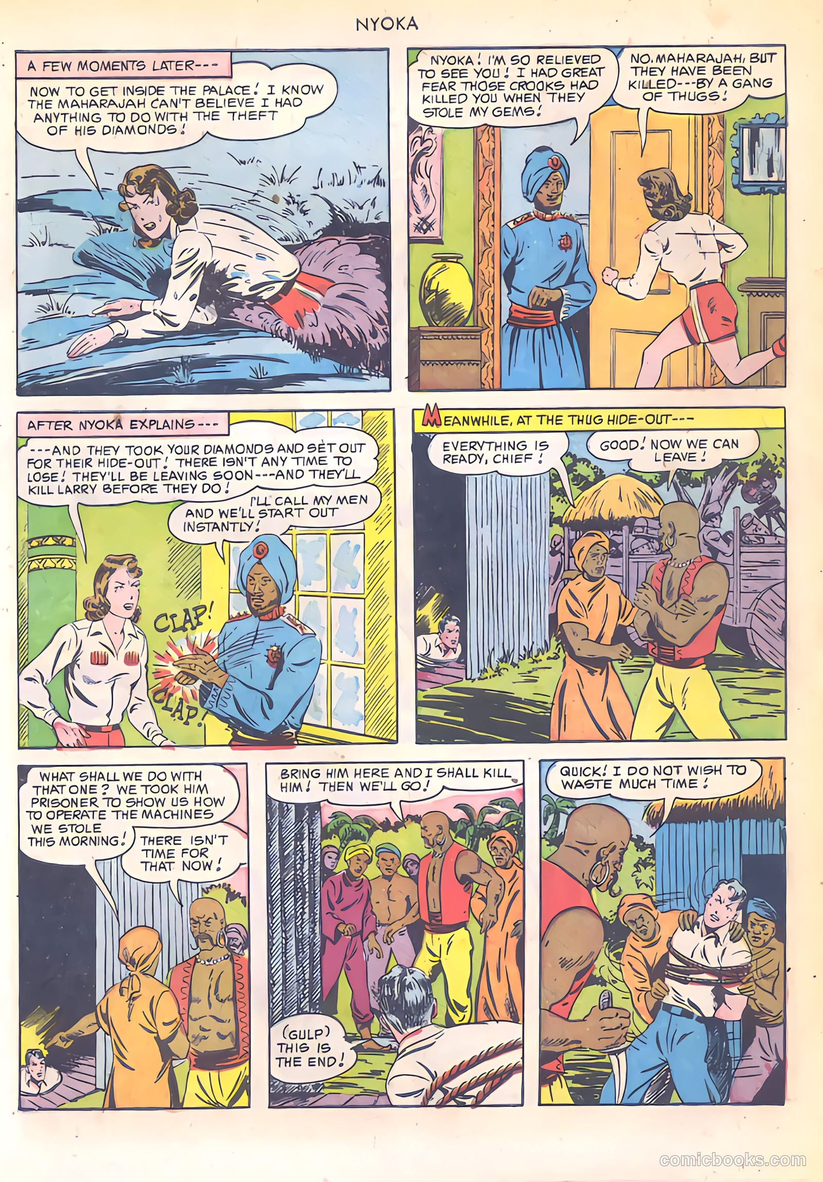 Nyoka the Jungle Girl #49 — page 19 of 52