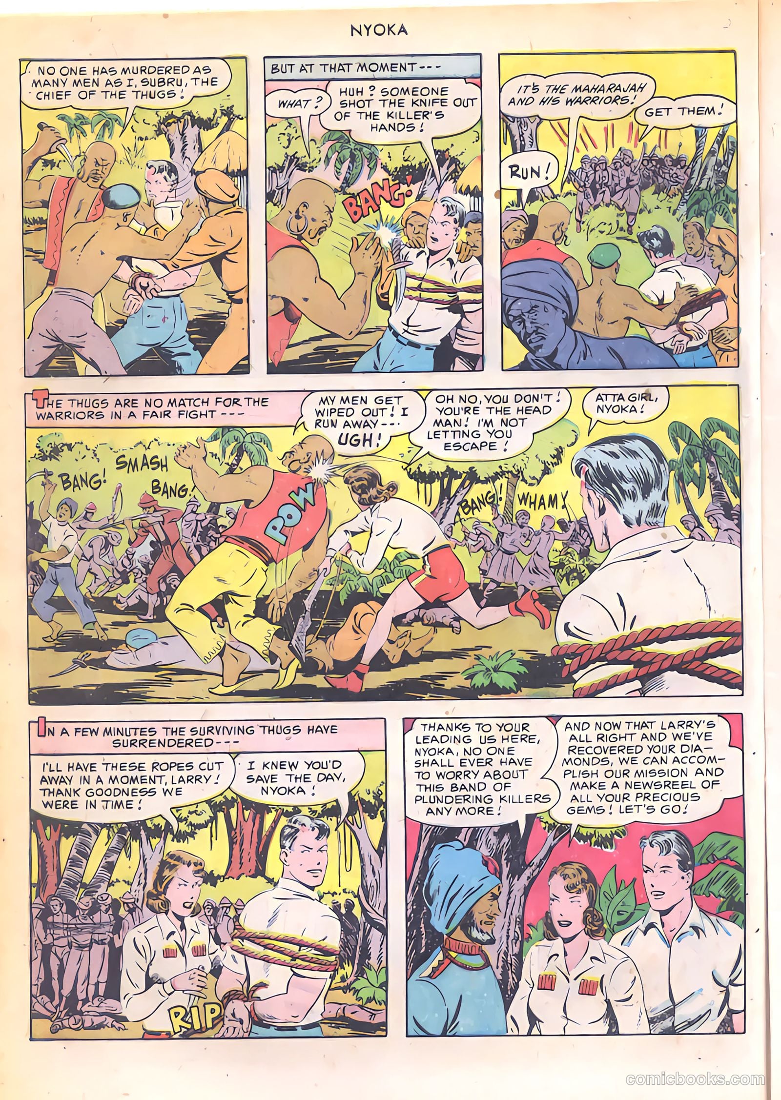 Nyoka the Jungle Girl #49 — page 20 of 52