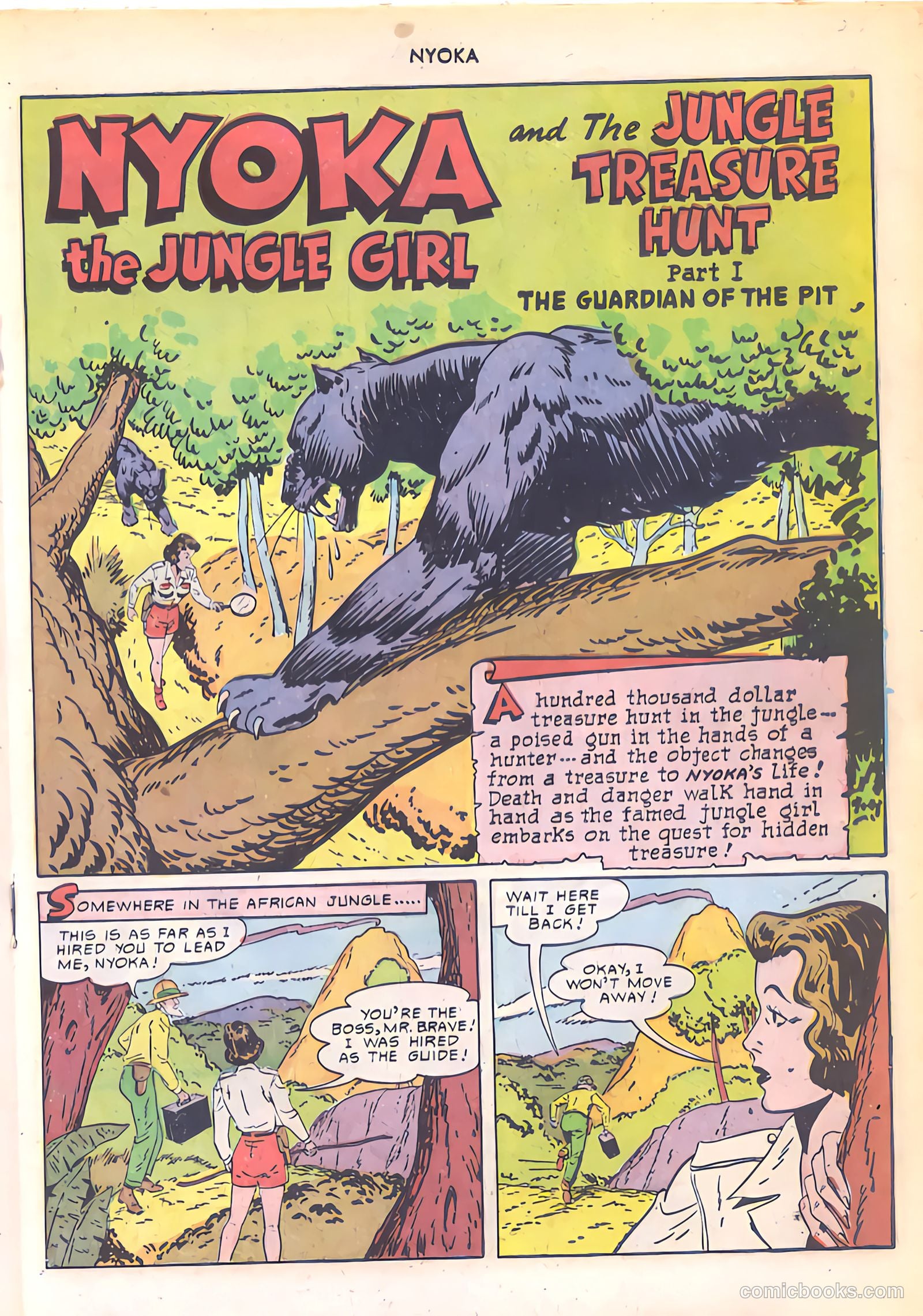 Nyoka the Jungle Girl #49 — page 27 of 52