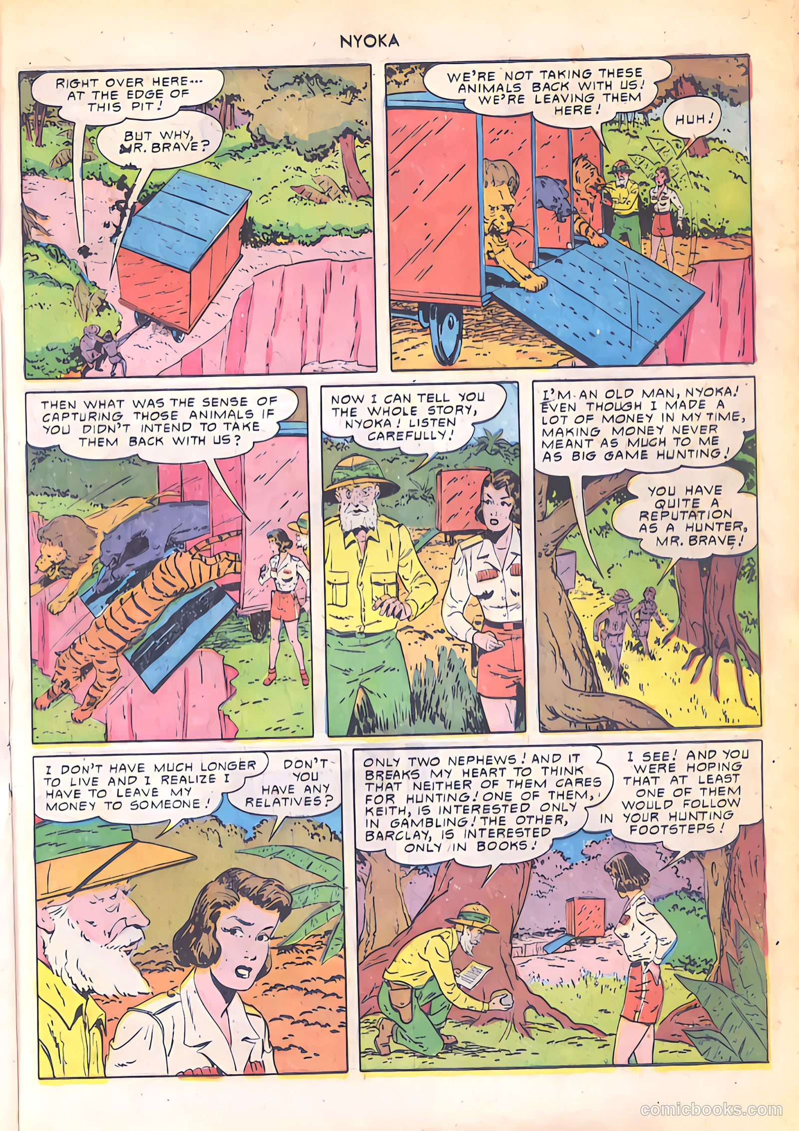 Nyoka the Jungle Girl #49 — page 29 of 52