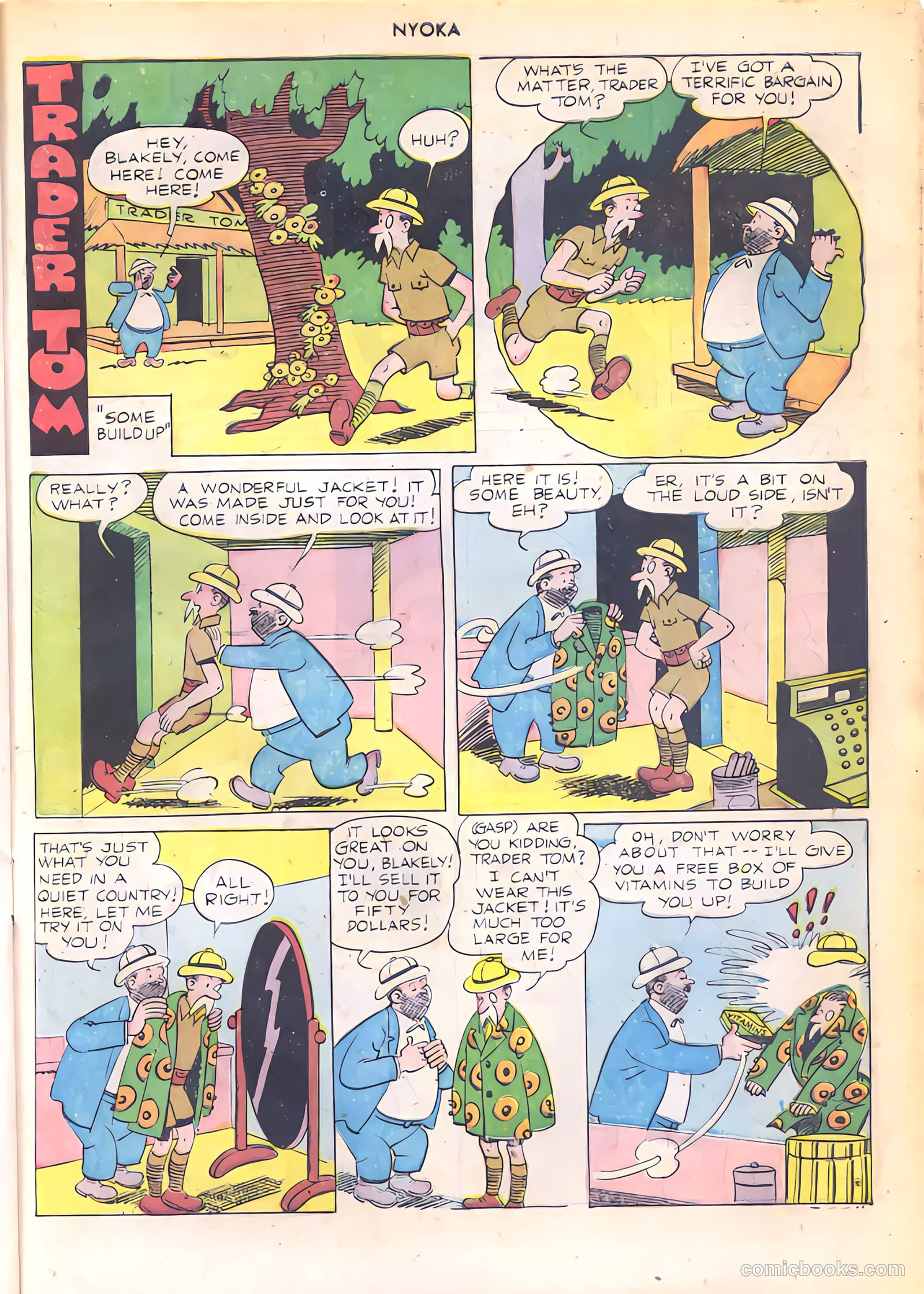 Nyoka the Jungle Girl #49 — page 33 of 52