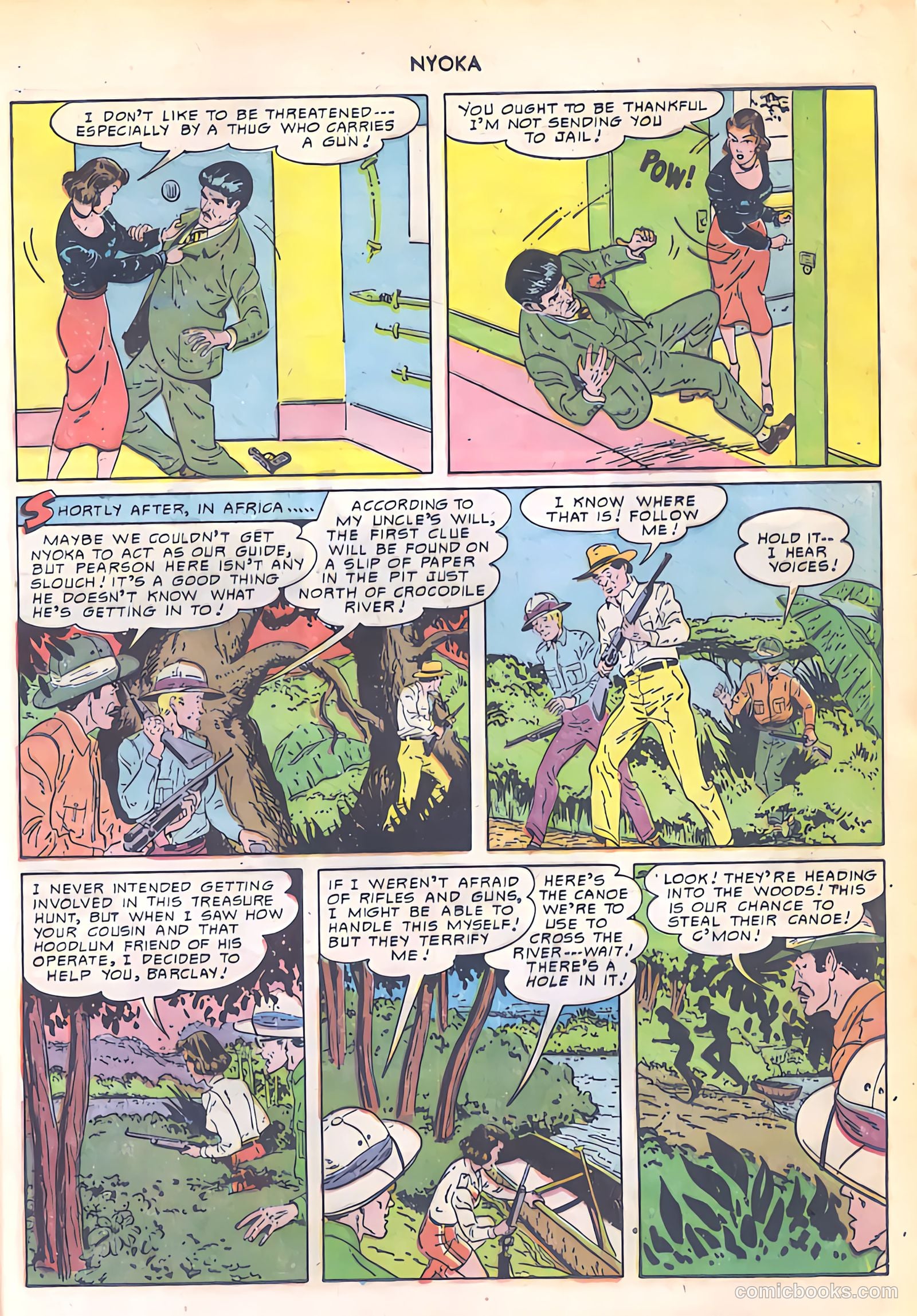 Nyoka the Jungle Girl #49 — page 37 of 52