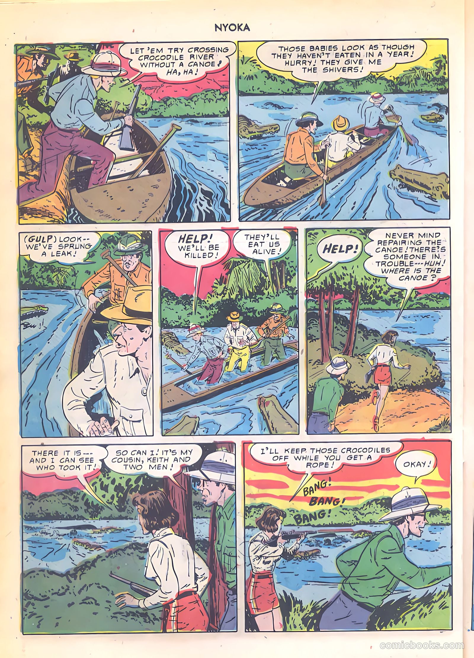 Nyoka the Jungle Girl #49 — page 38 of 52