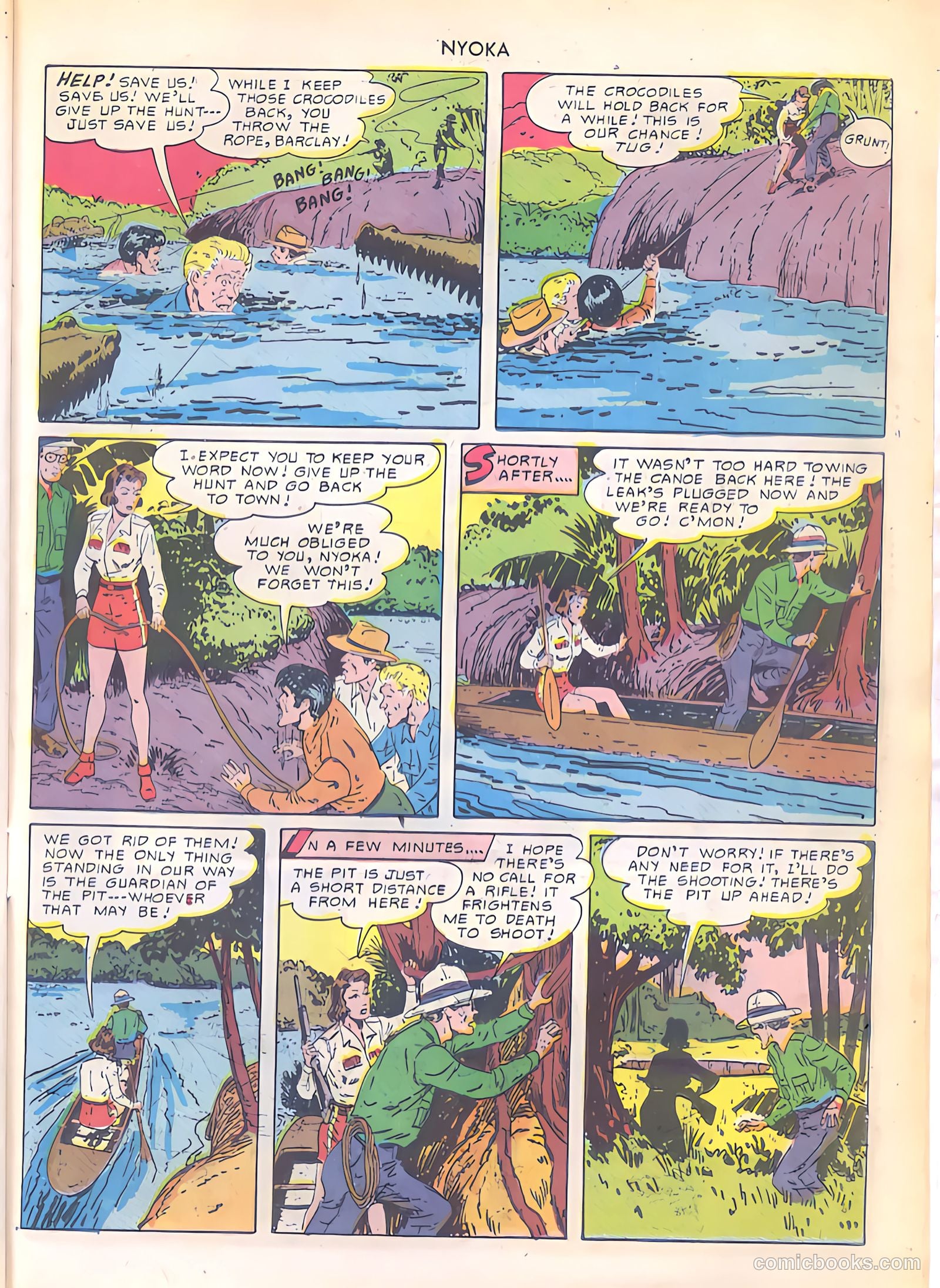 Nyoka the Jungle Girl #49 — page 39 of 52