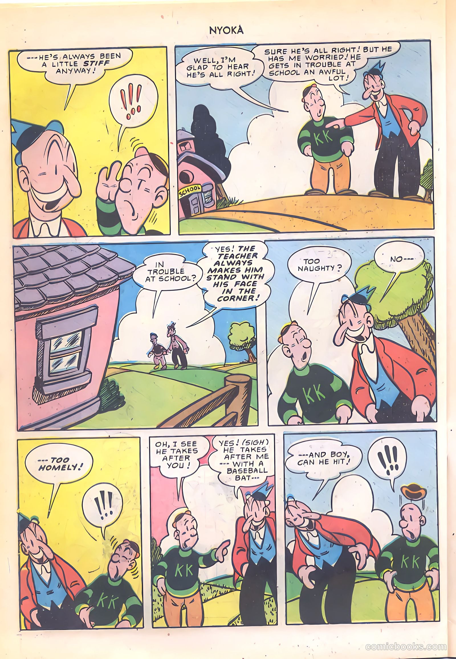Nyoka the Jungle Girl #49 — page 42 of 52