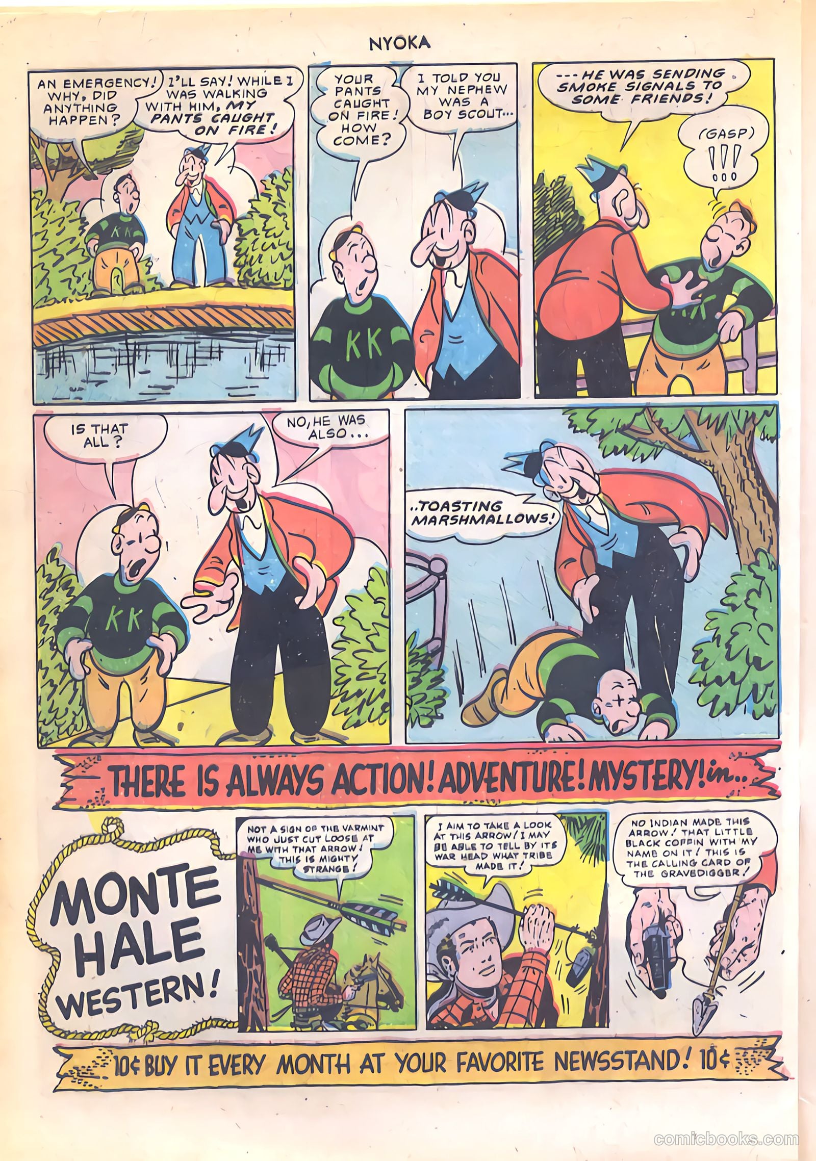 Nyoka the Jungle Girl #49 — page 44 of 52