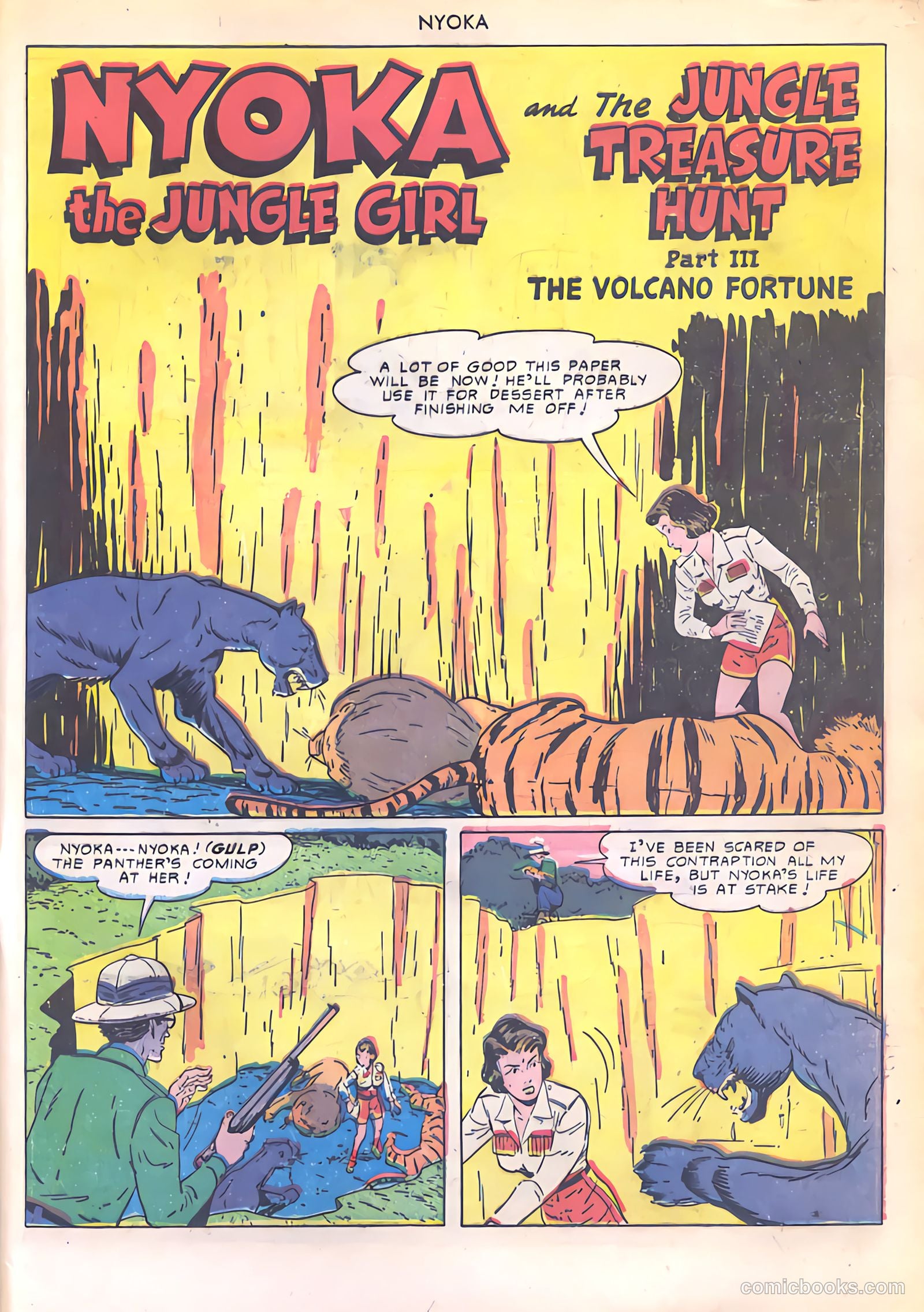 Nyoka the Jungle Girl #49 — page 45 of 52