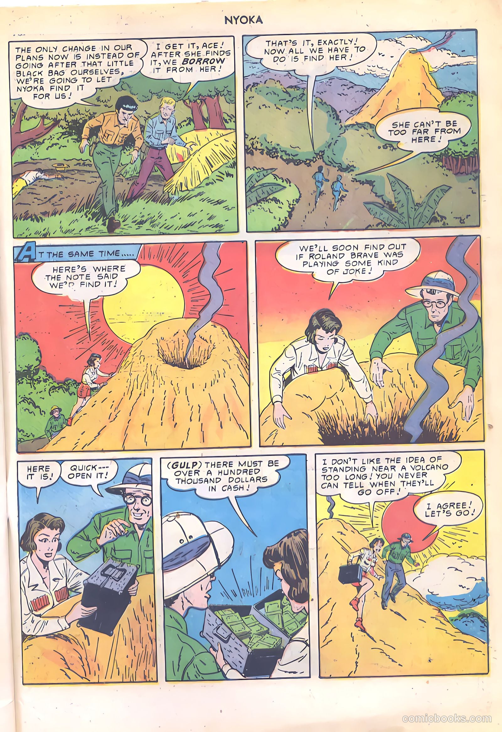 Nyoka the Jungle Girl #49 — page 47 of 52