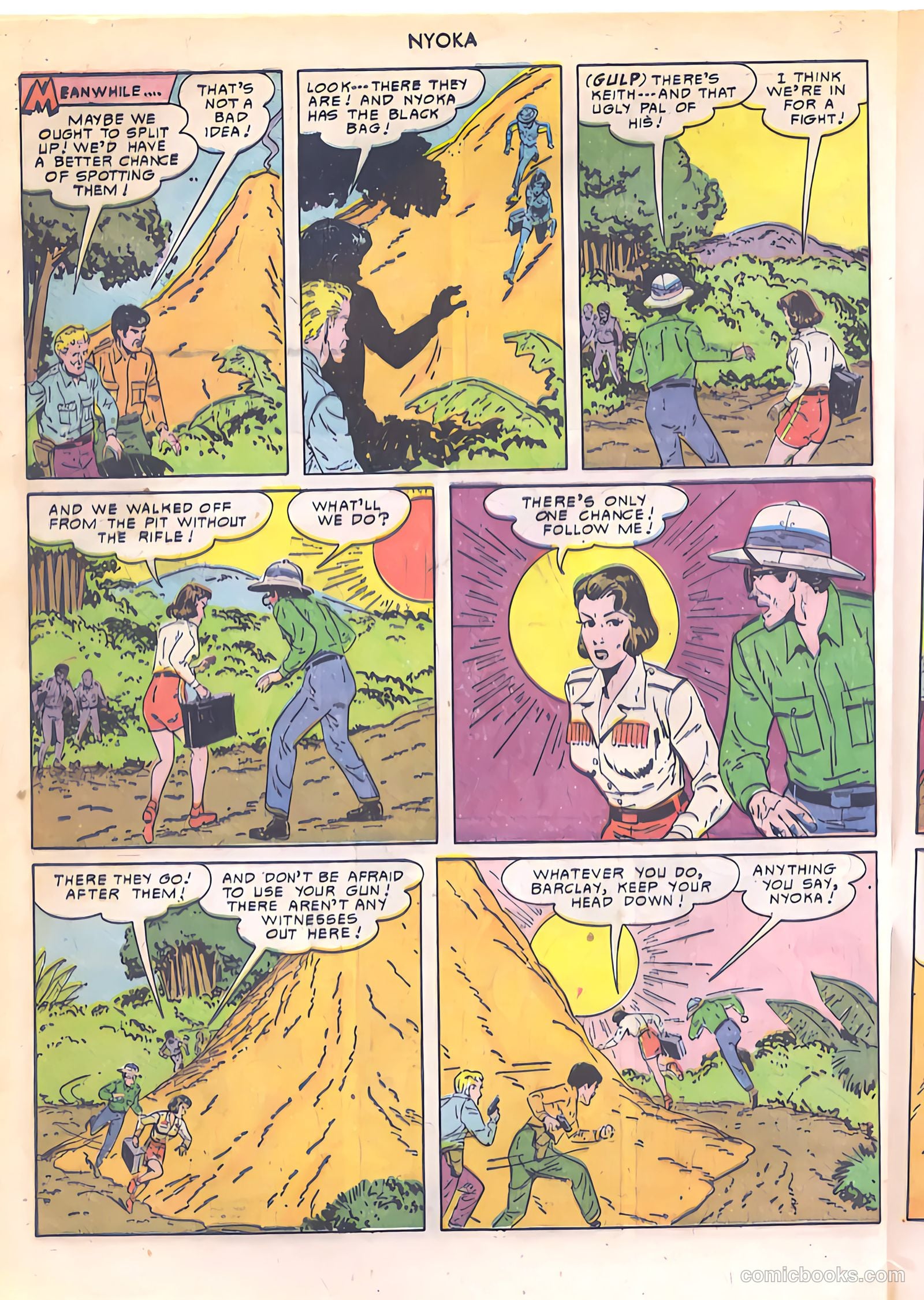 Nyoka the Jungle Girl #49 — page 48 of 52