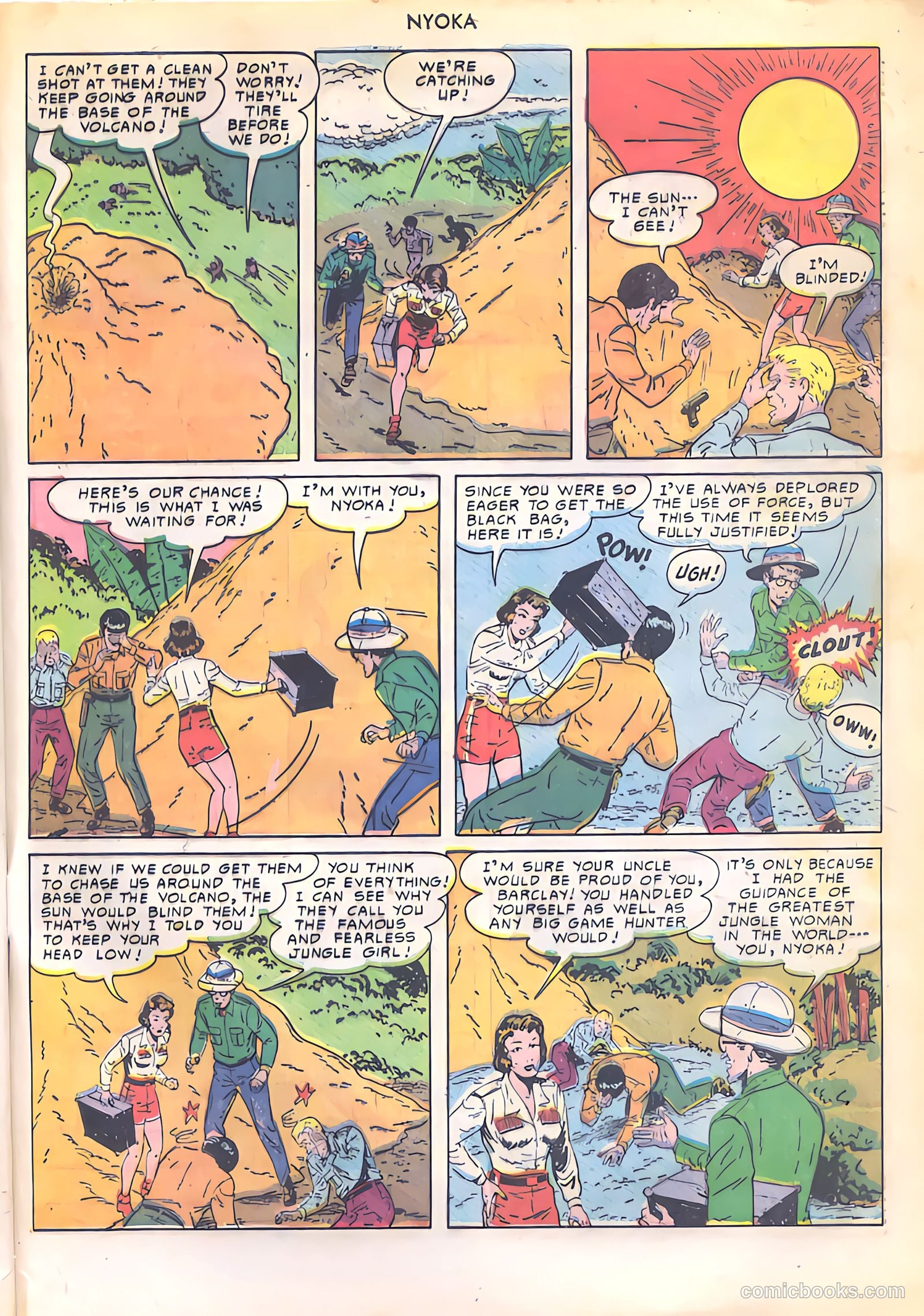Nyoka the Jungle Girl #49 — page 49 of 52