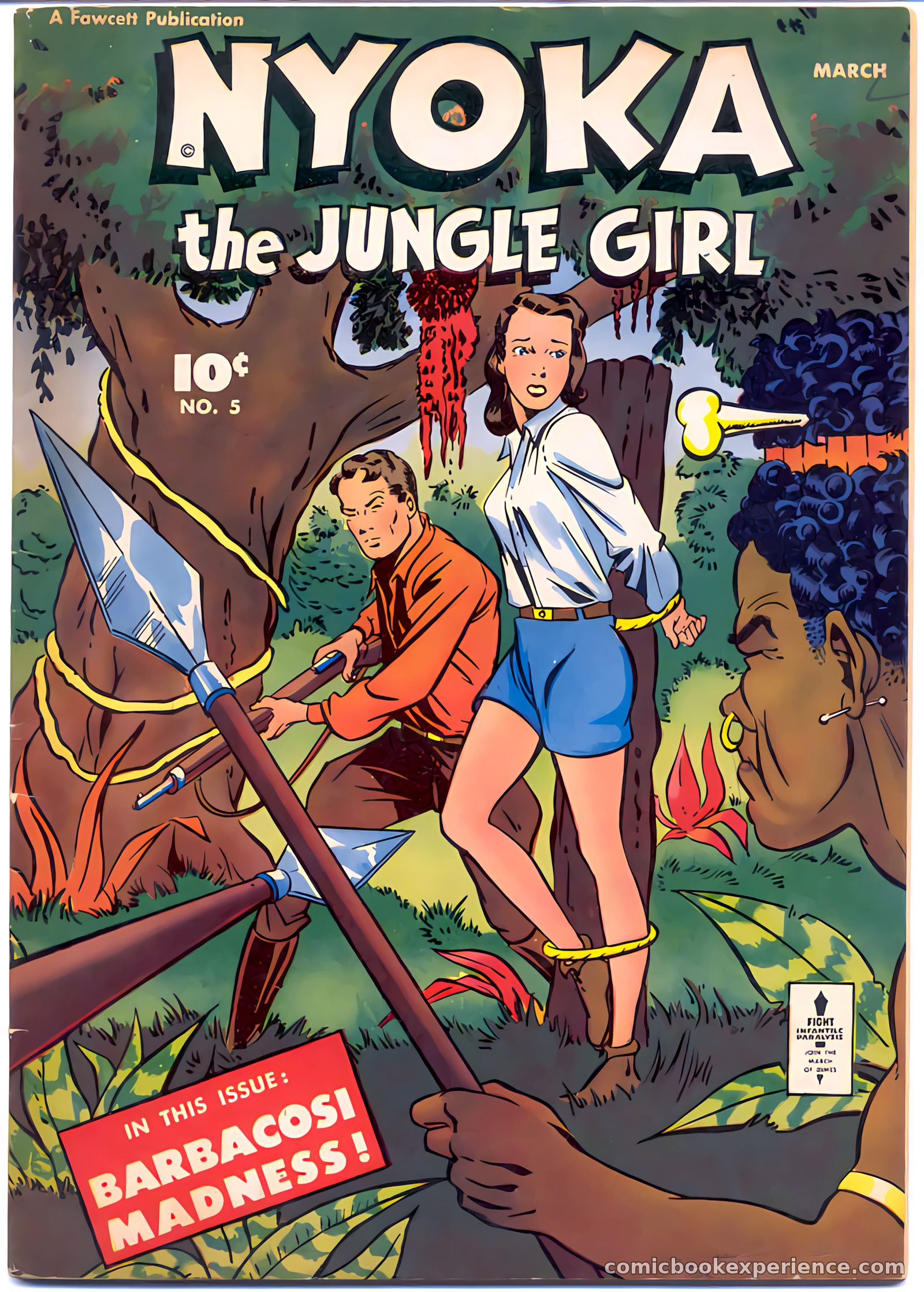 Nyoka the Jungle Girl #5 — page 1 of 52