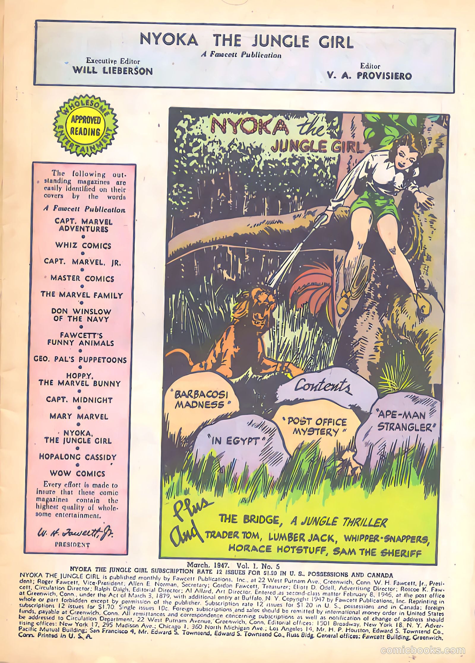 Nyoka the Jungle Girl #5 — page 3 of 52