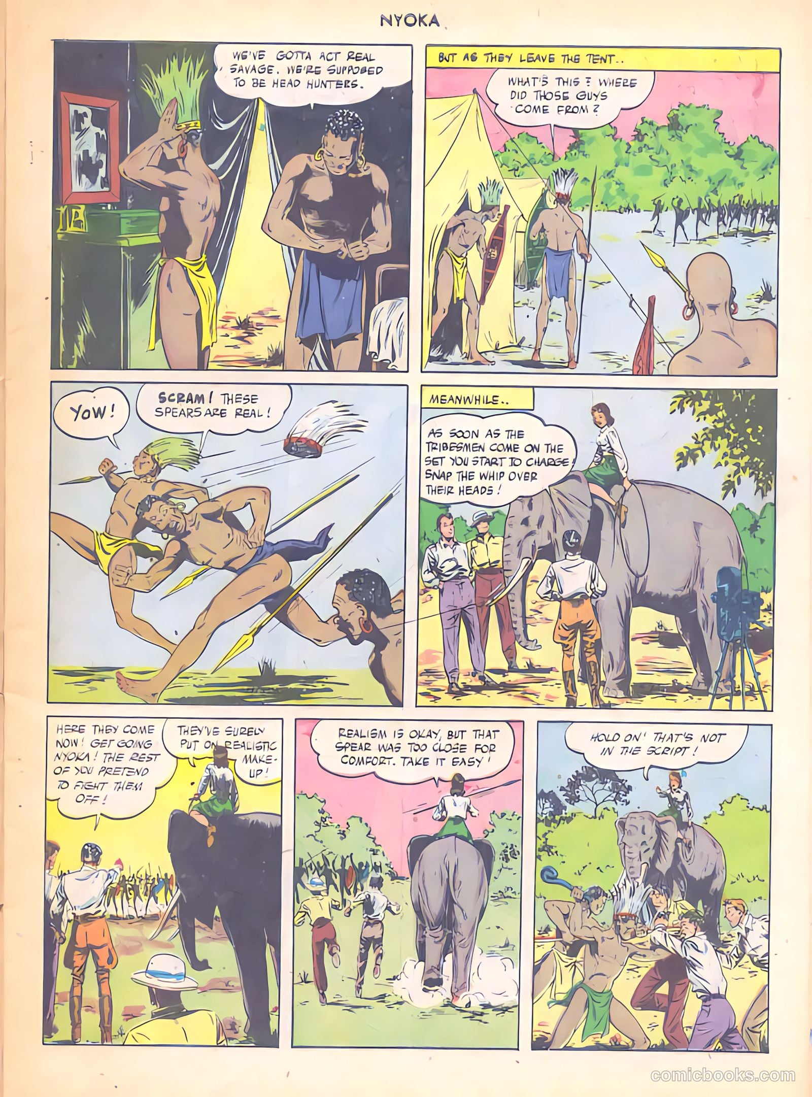 Nyoka the Jungle Girl #5 — page 5 of 52