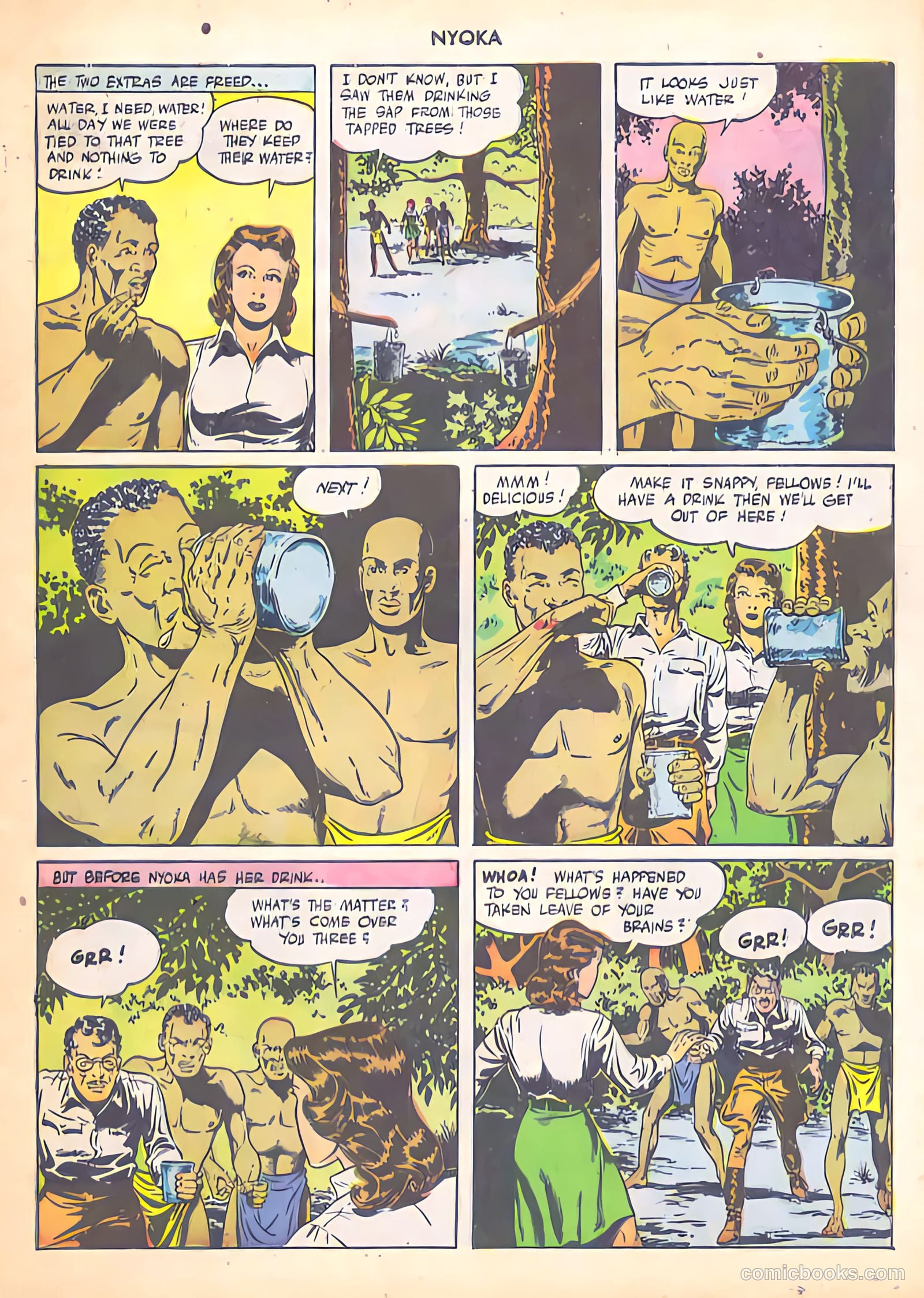 Nyoka the Jungle Girl #5 — page 9 of 52