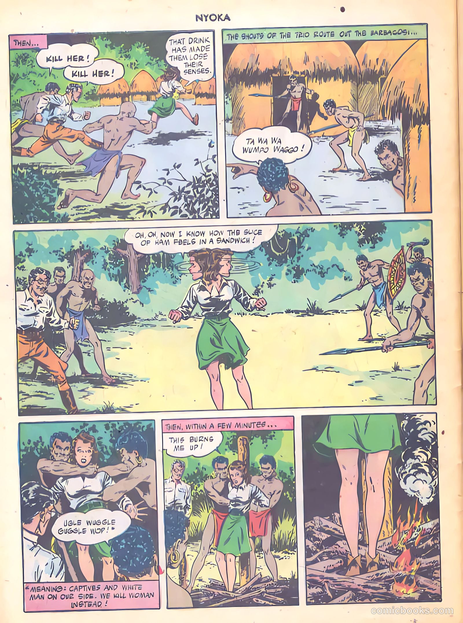Nyoka the Jungle Girl #5 — page 10 of 52