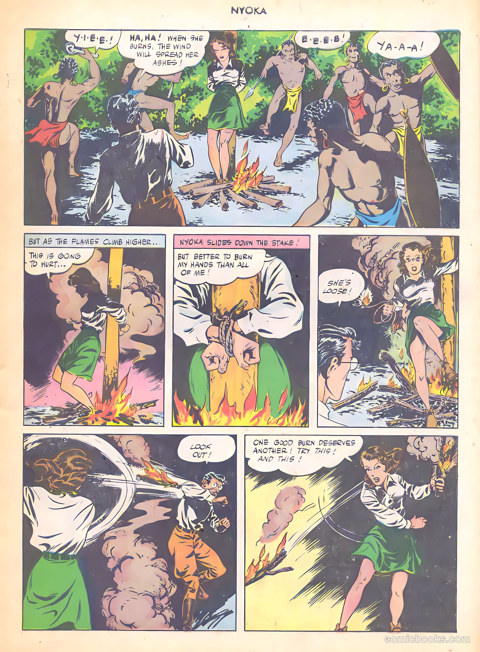 Nyoka the Jungle Girl #5 — page 11 of 52