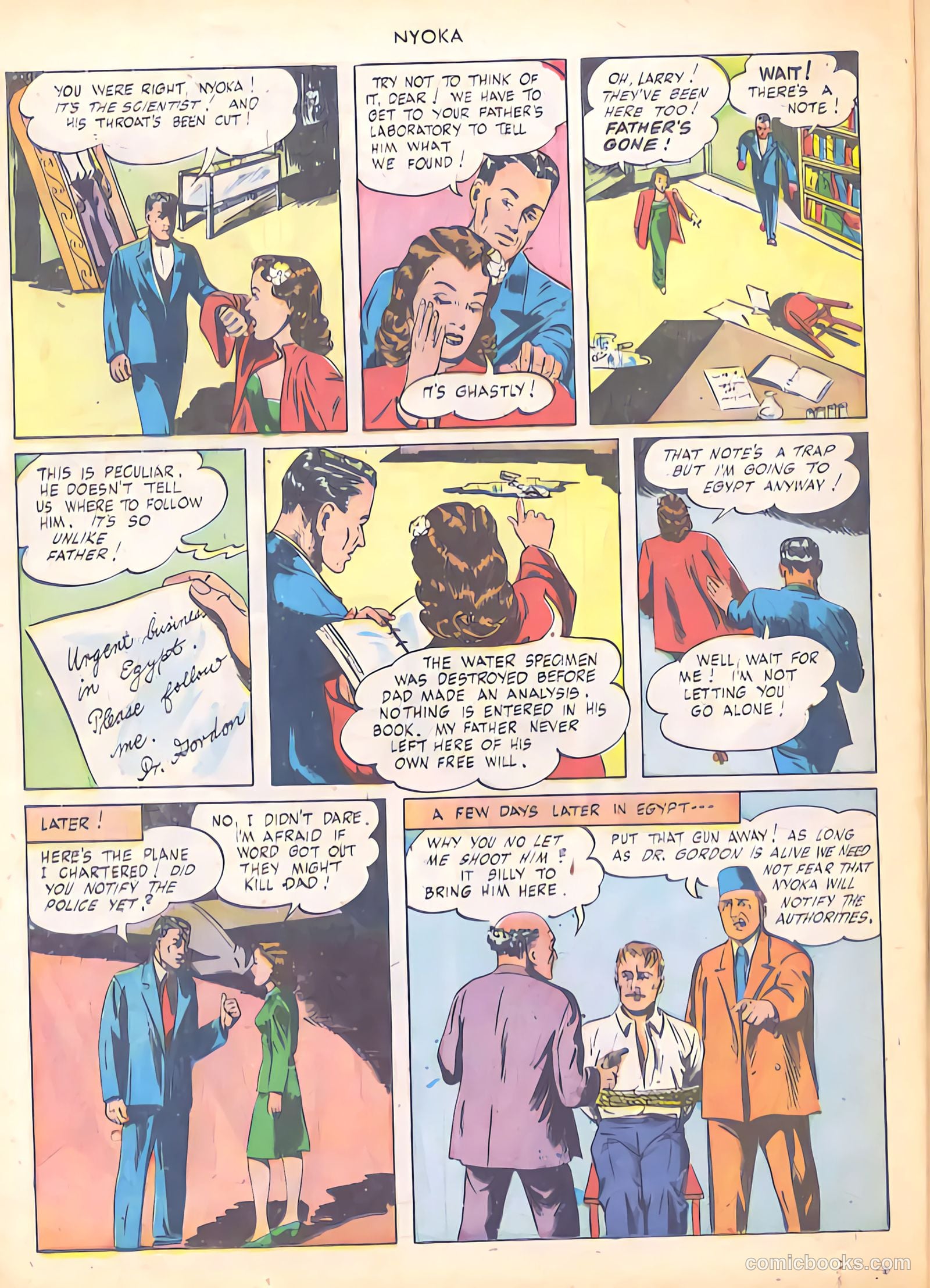 Nyoka the Jungle Girl #5 — page 18 of 52