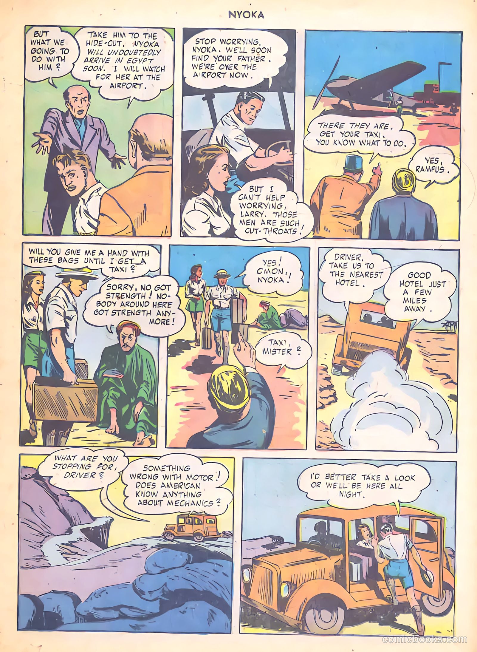 Nyoka the Jungle Girl #5 — page 19 of 52