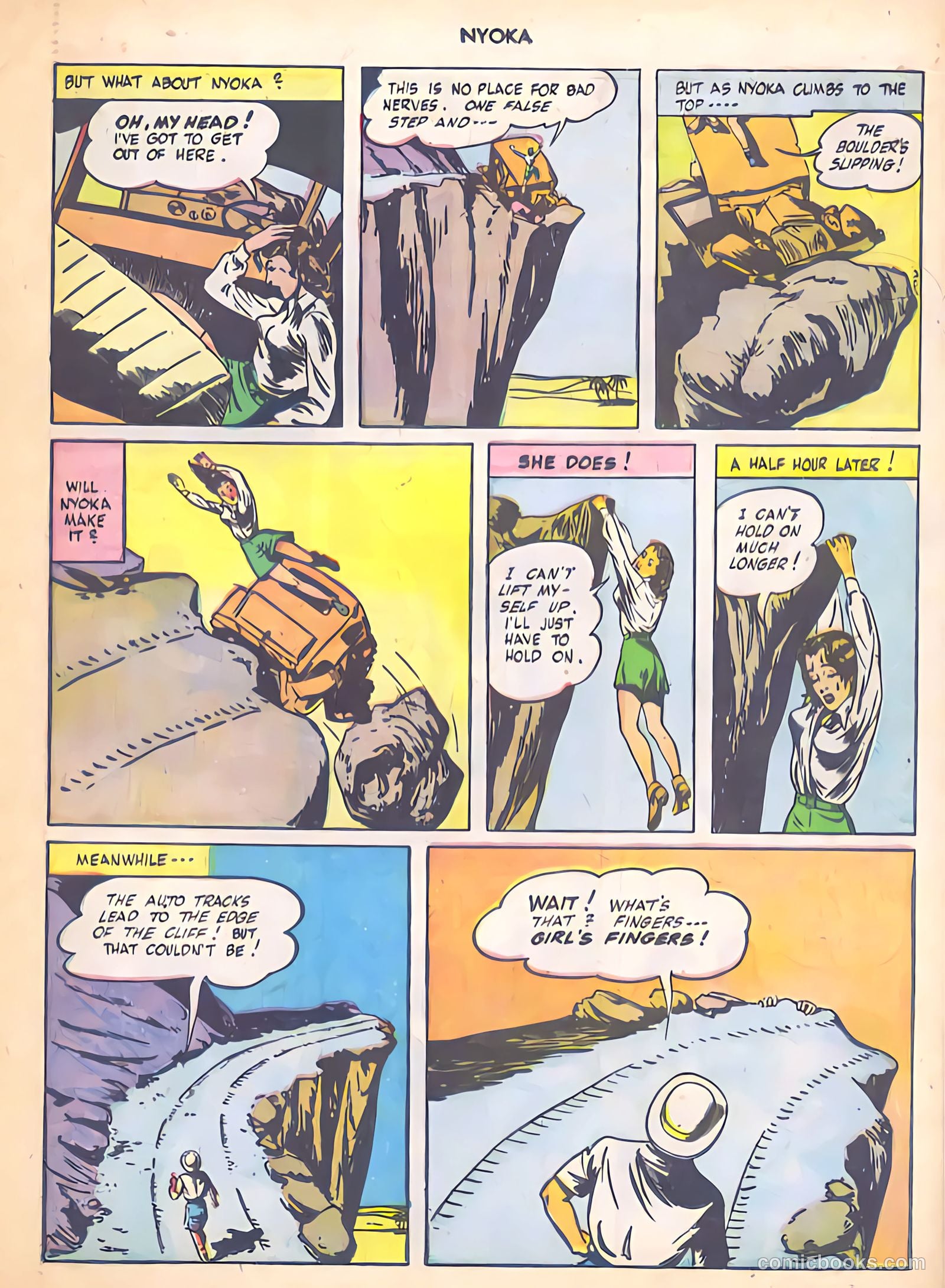 Nyoka the Jungle Girl #5 — page 21 of 52