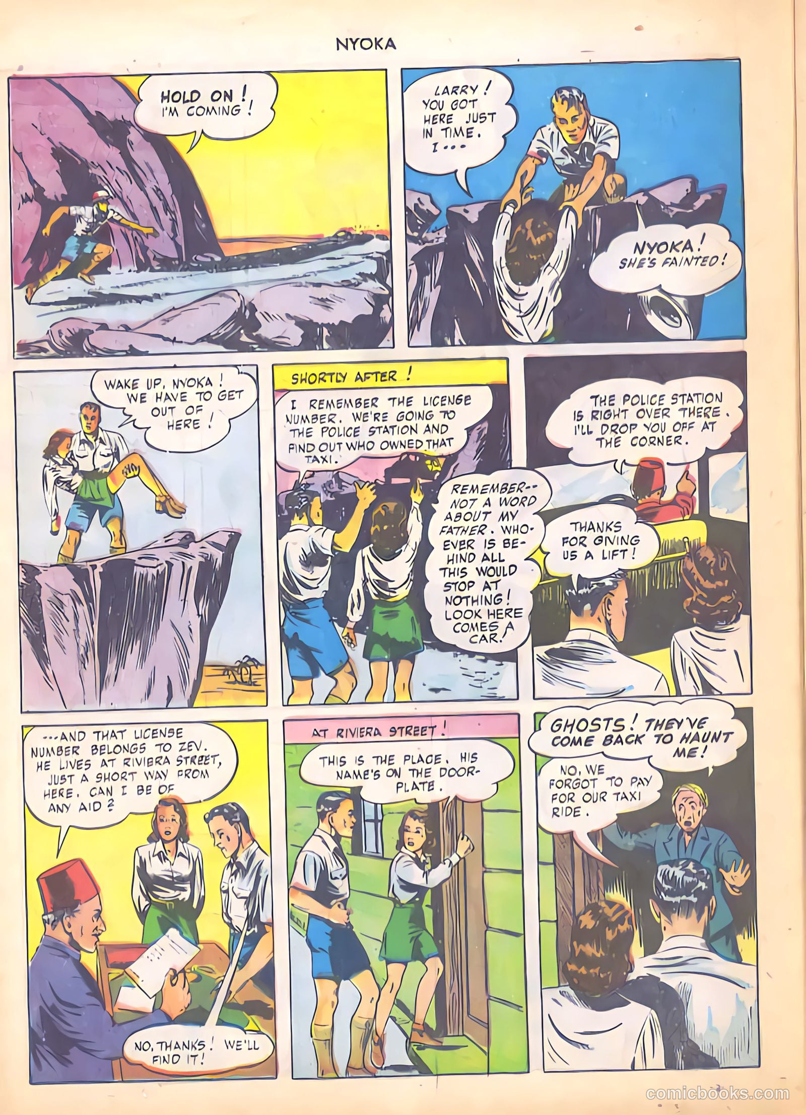 Nyoka the Jungle Girl #5 — page 22 of 52