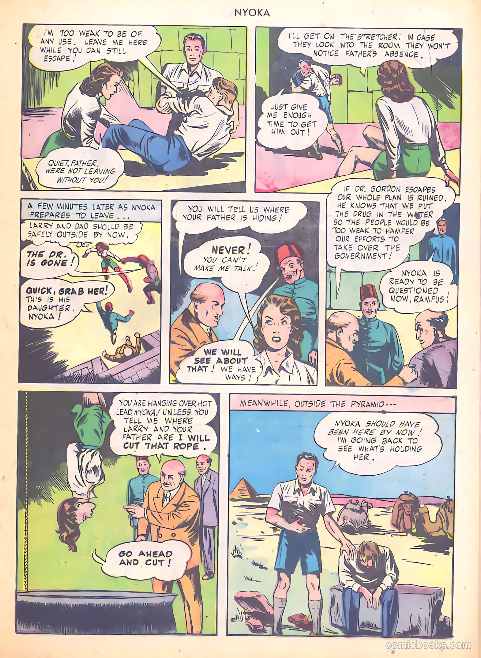 Nyoka the Jungle Girl #5 — page 25 of 52