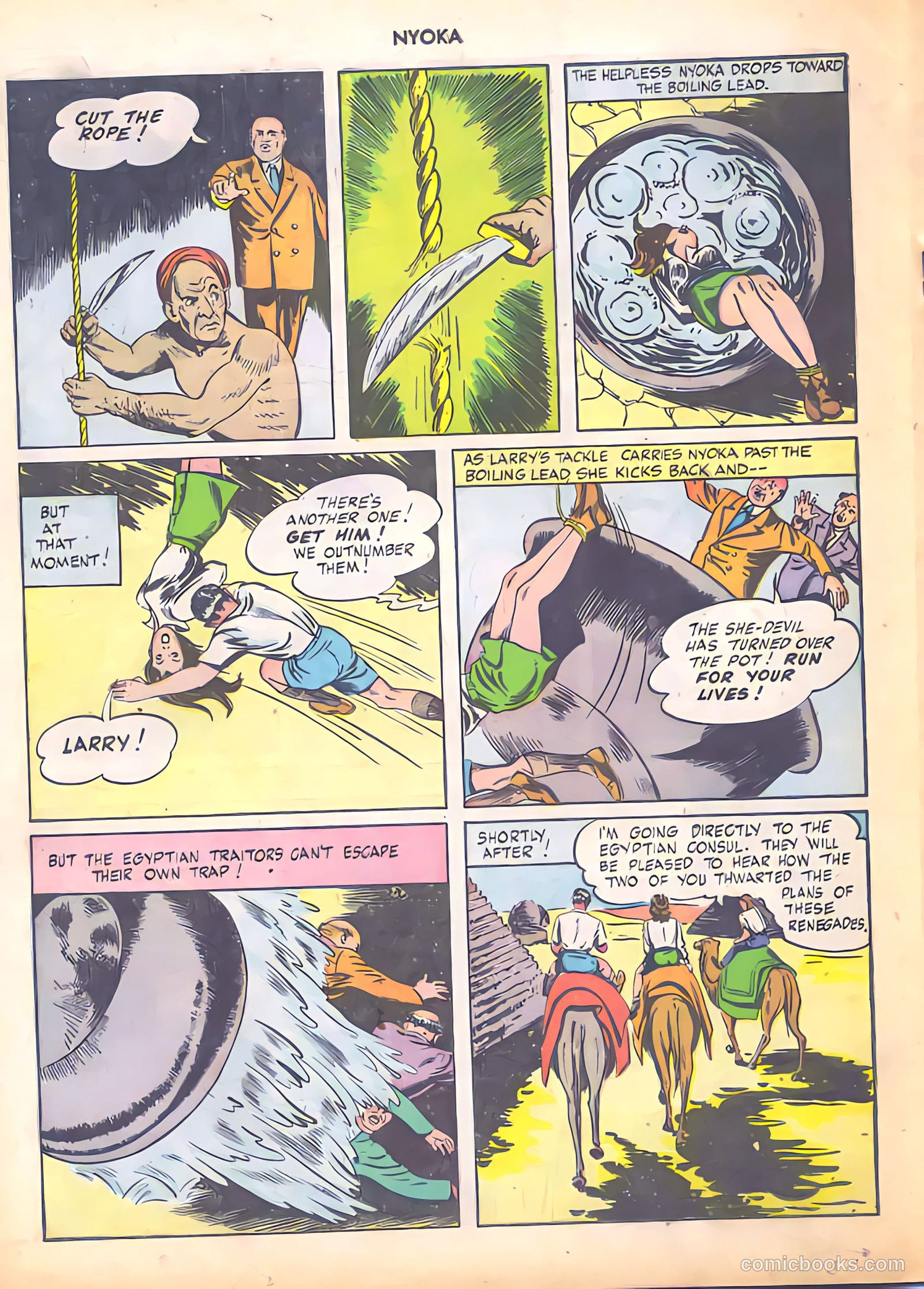 Nyoka the Jungle Girl #5 — page 26 of 52