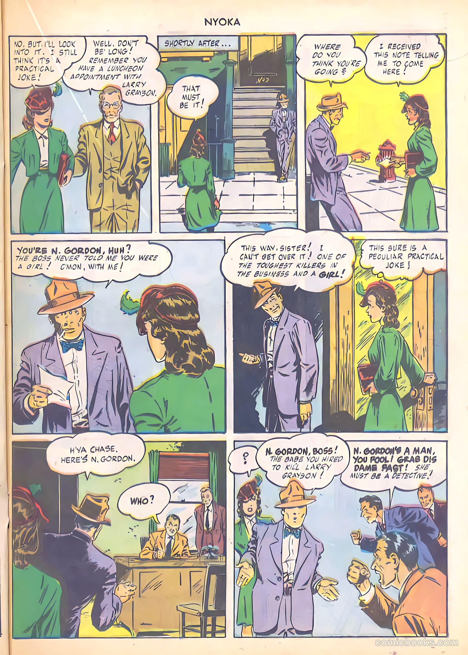 Nyoka the Jungle Girl #5 — page 31 of 52