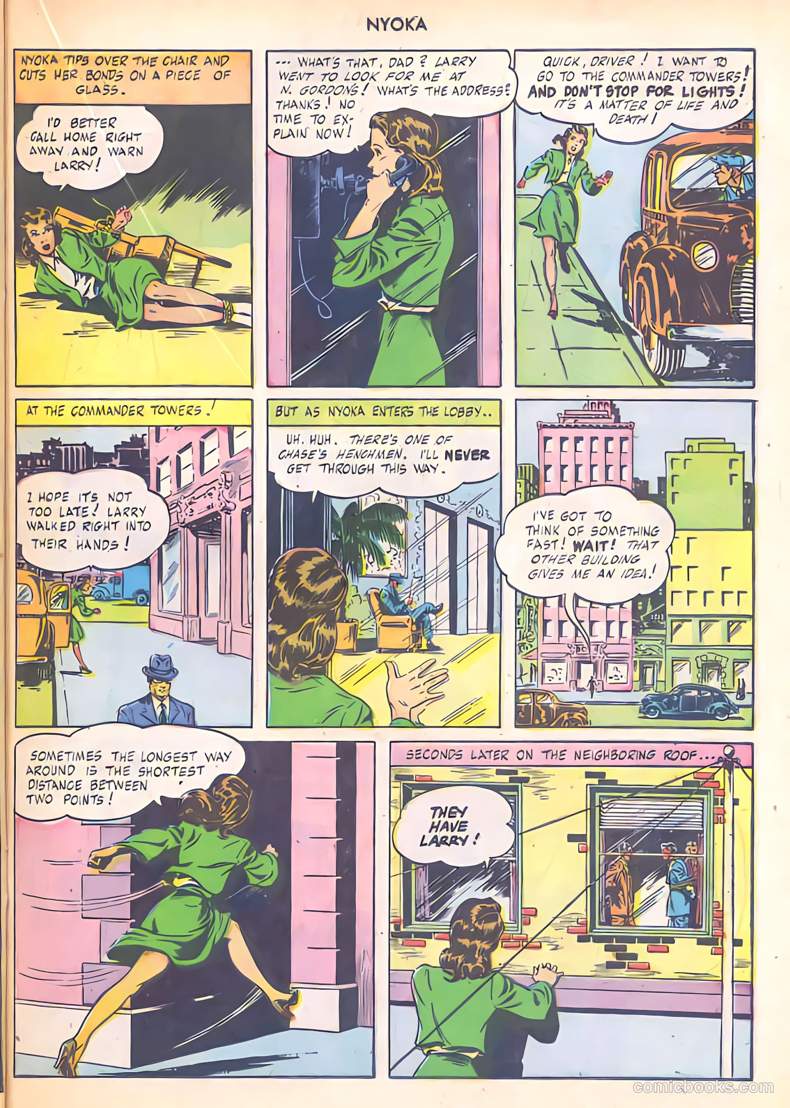 Nyoka the Jungle Girl #5 — page 33 of 52