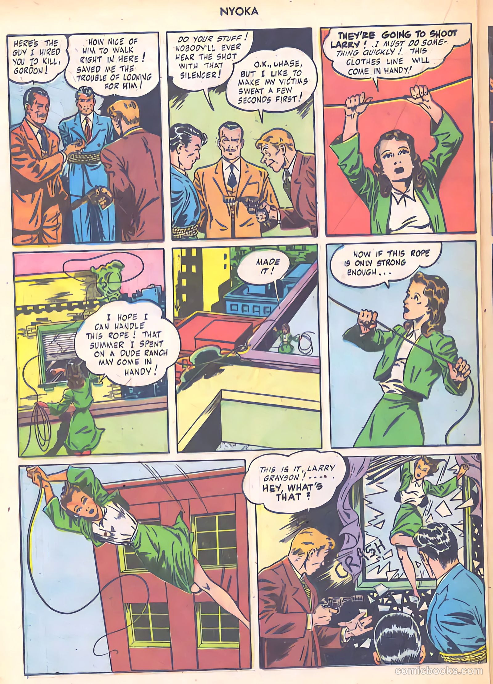 Nyoka the Jungle Girl #5 — page 34 of 52